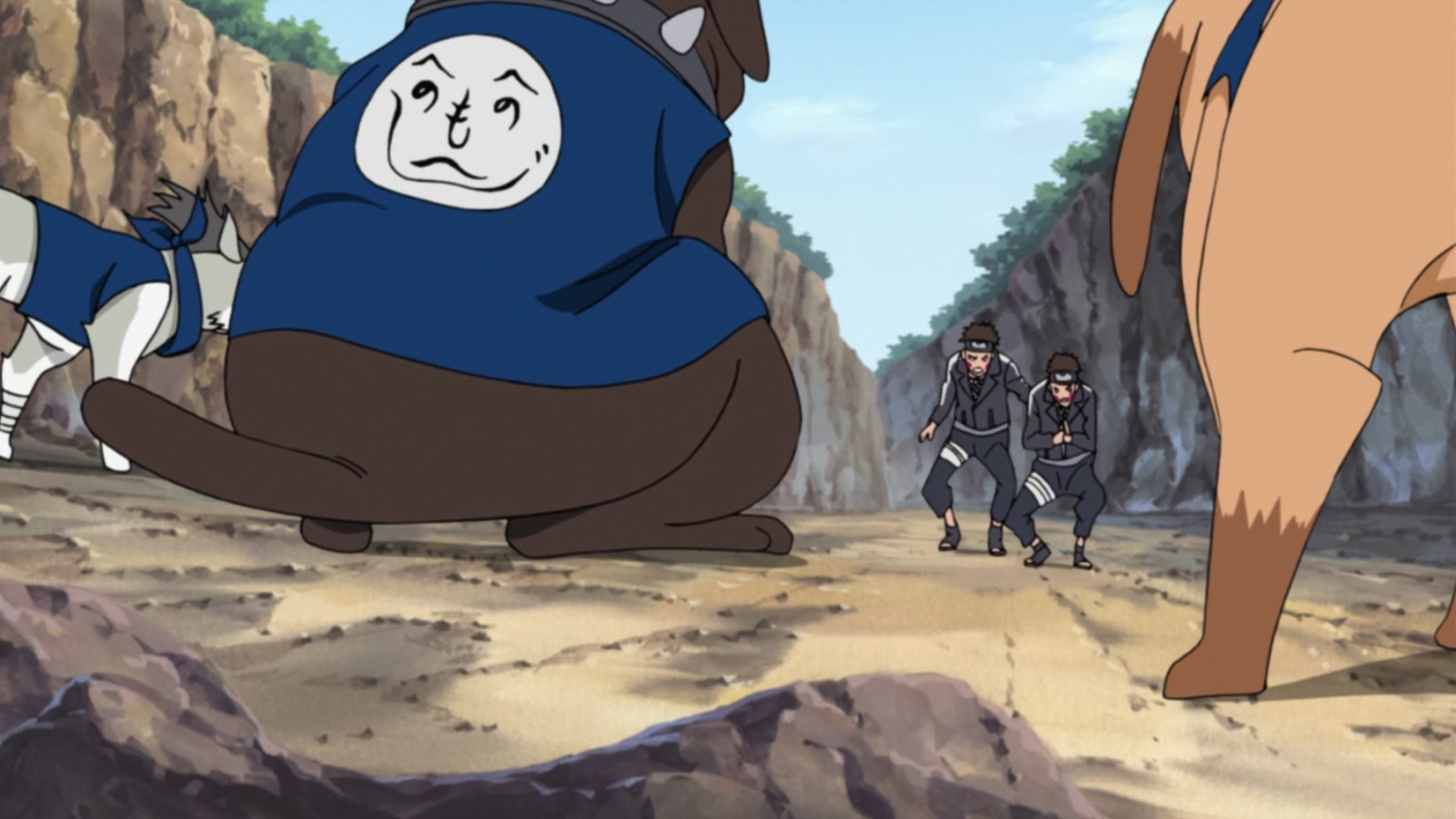 Naruto: Shippuden Ep 240: Kiba's Determination @ 00:09:57
