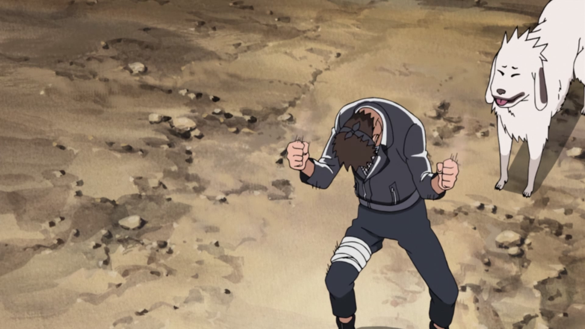 Naruto: Shippuden Ep 240: Kiba's Determination @ 00:17:33