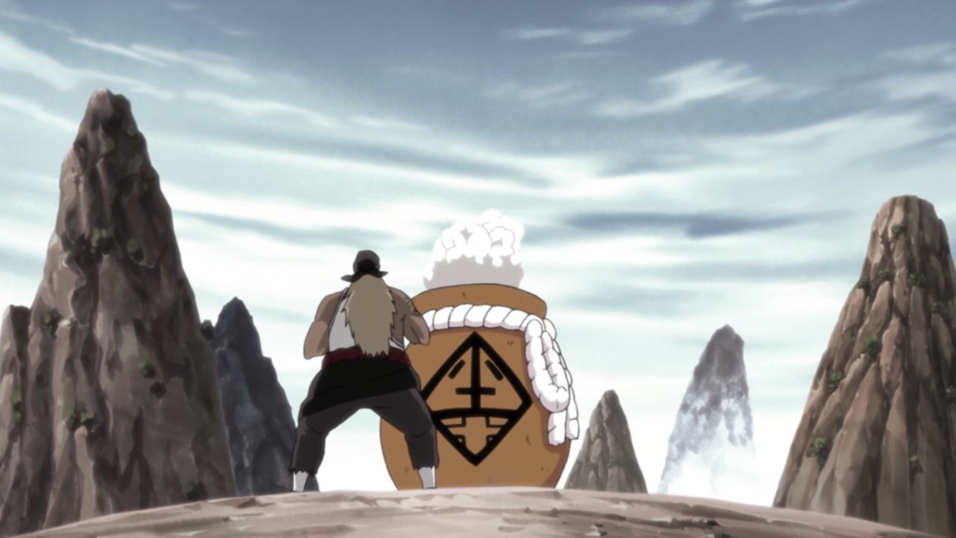 Naruto: Shippuden Ep 244: Killer Bee and Motoi @ 00:08:17