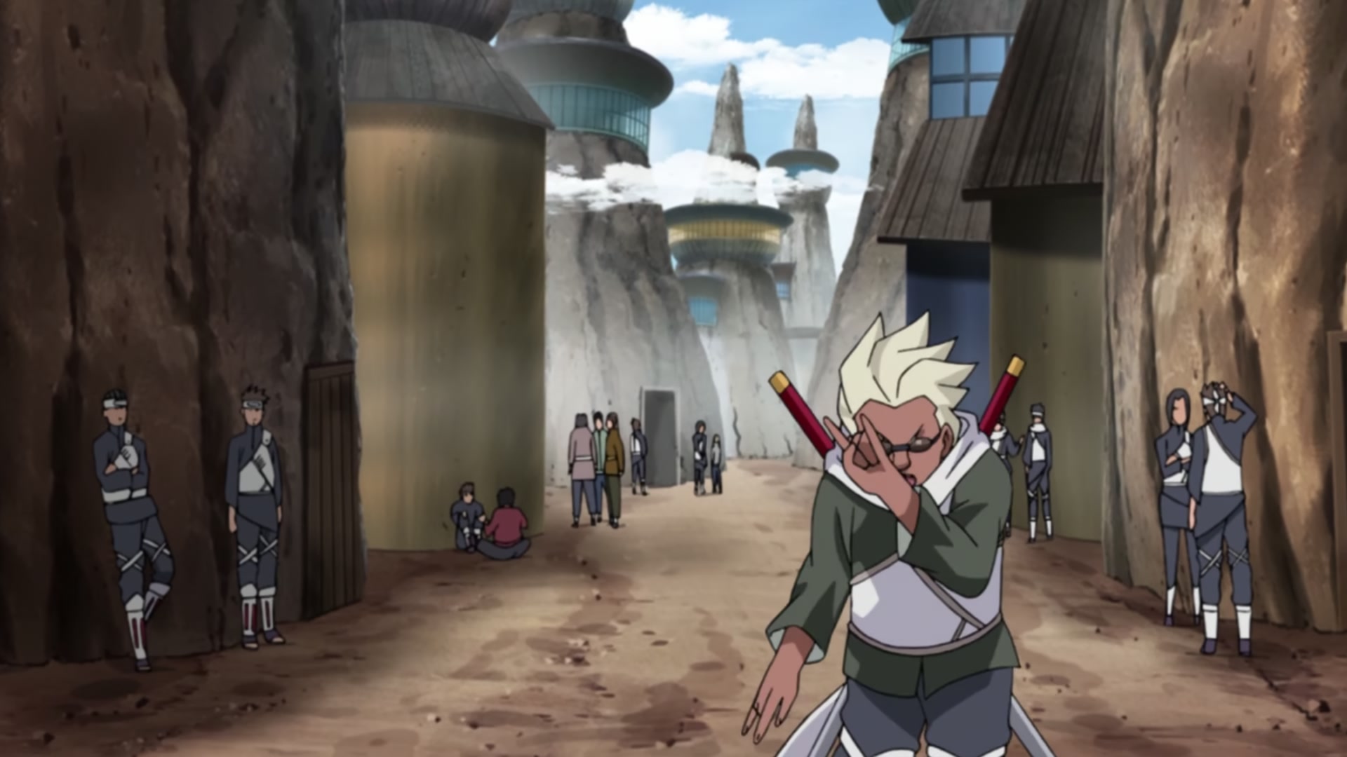 Naruto: Shippuden Ep 244: Killer Bee and Motoi @ 00:11:46