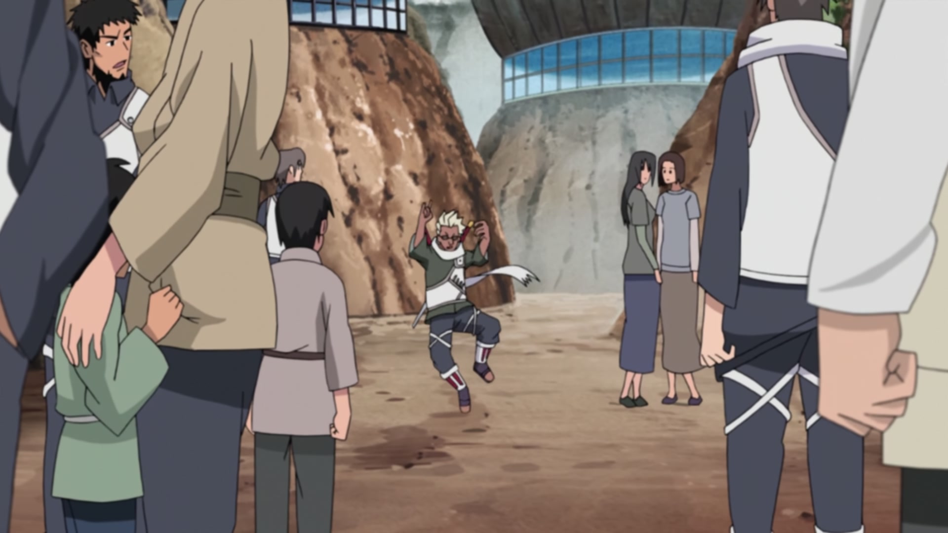 Naruto: Shippuden Ep 244: Killer Bee and Motoi @ 00:13:35