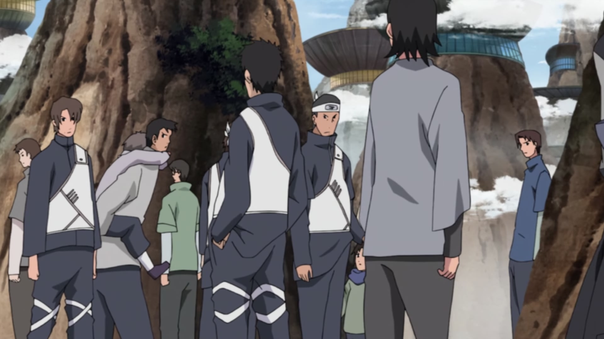 Naruto: Shippuden Ep 244: Killer Bee and Motoi @ 00:13:44