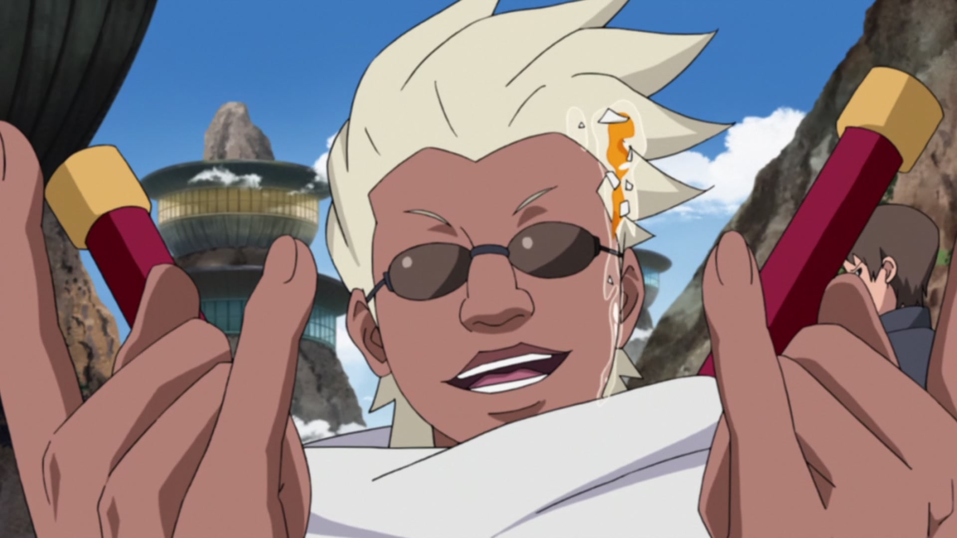 Naruto: Shippuden Ep 244: Killer Bee and Motoi @ 00:13:49