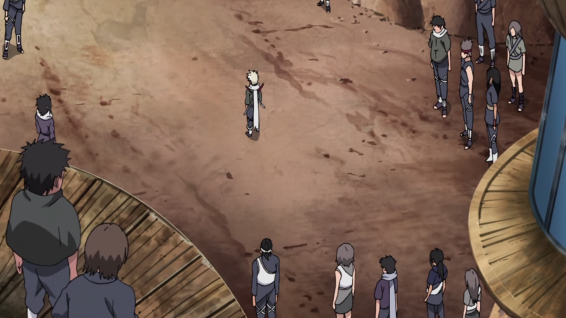 Naruto: Shippuden Ep 244: Killer Bee and Motoi @ 00:13:54