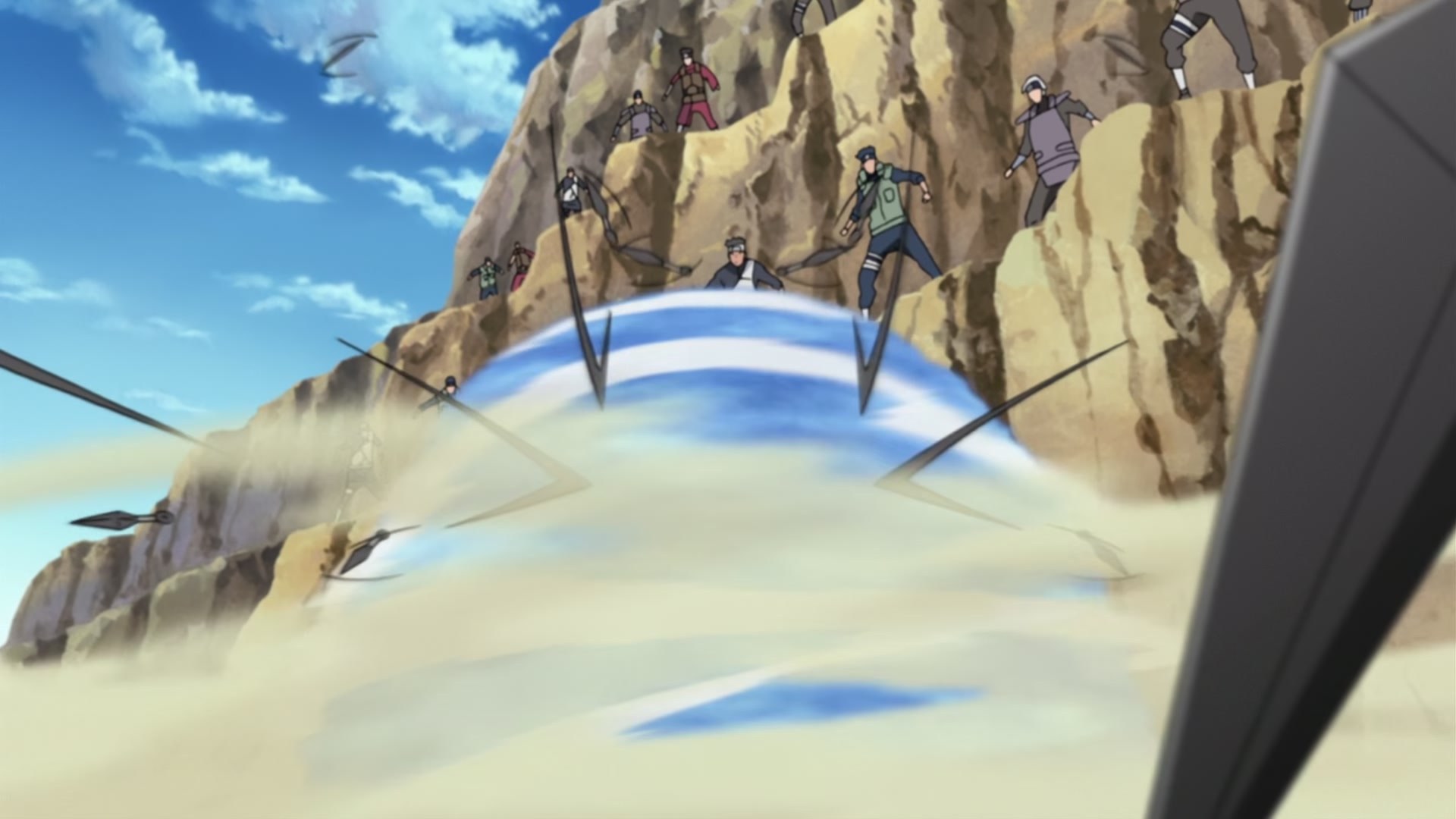 Naruto: Shippuden Ep 268: Battleground! @ 00:08:59