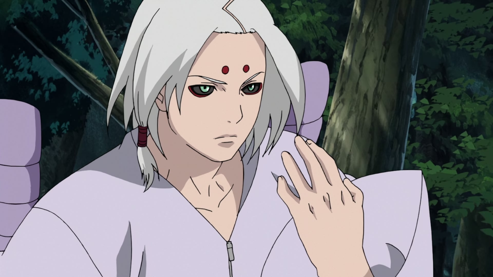 Naruto: Shippuden Ep 272: Mifune vs. Hanzo @ 00:03:28