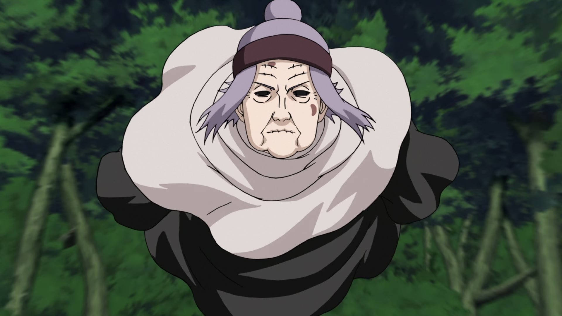 Naruto: Shippuden Ep 272: Mifune vs. Hanzo @ 00:03:37