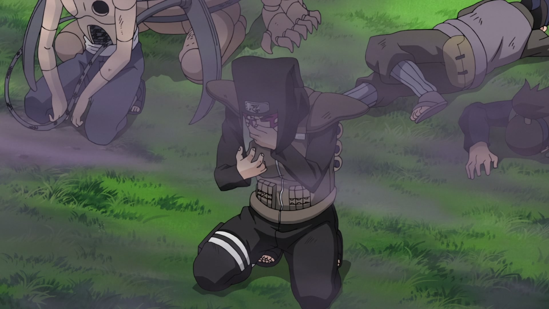 Naruto: Shippuden Ep 272: Mifune vs. Hanzo @ 00:04:34