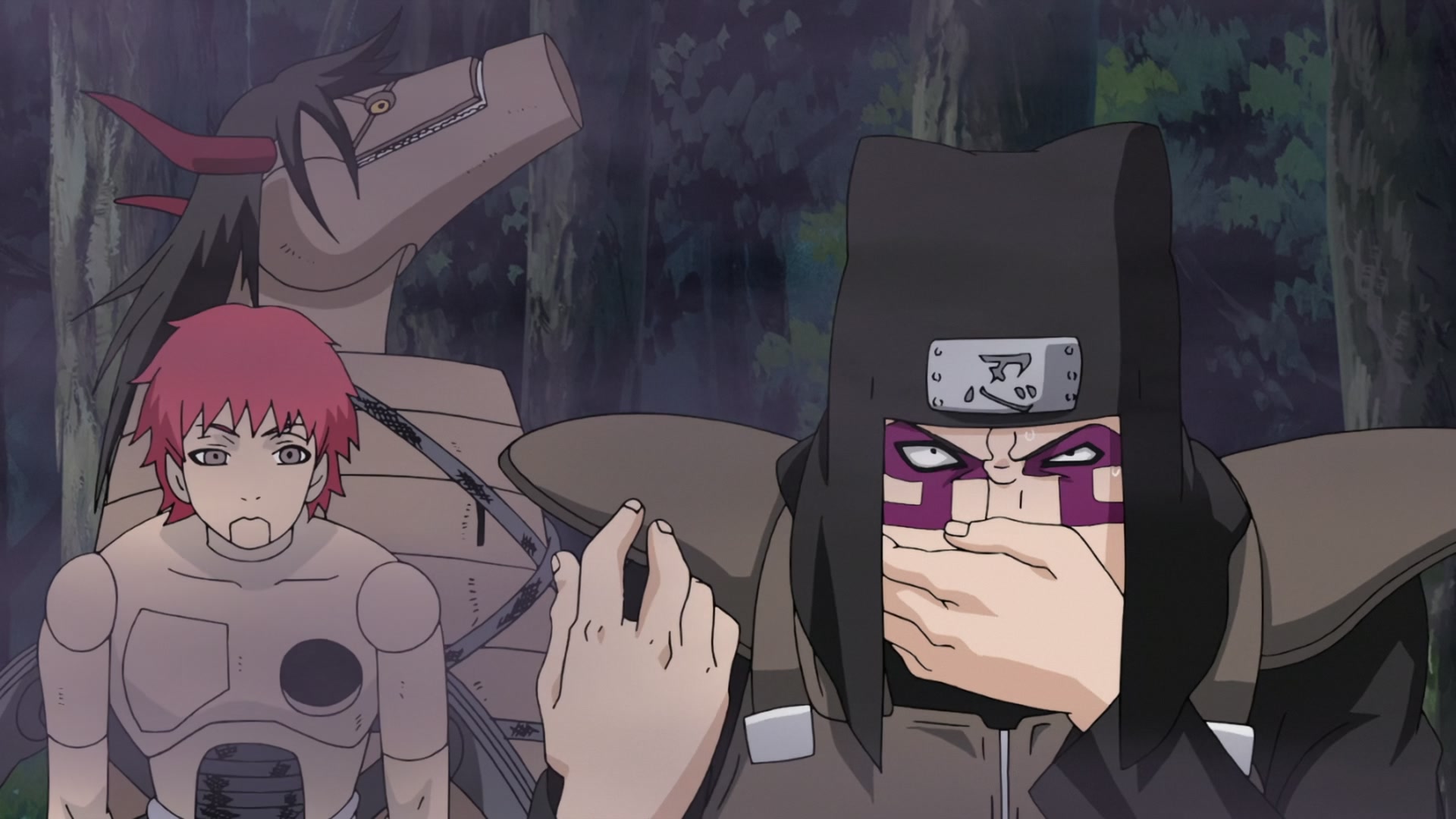 Naruto: Shippuden Ep 272: Mifune vs. Hanzo @ 00:04:38