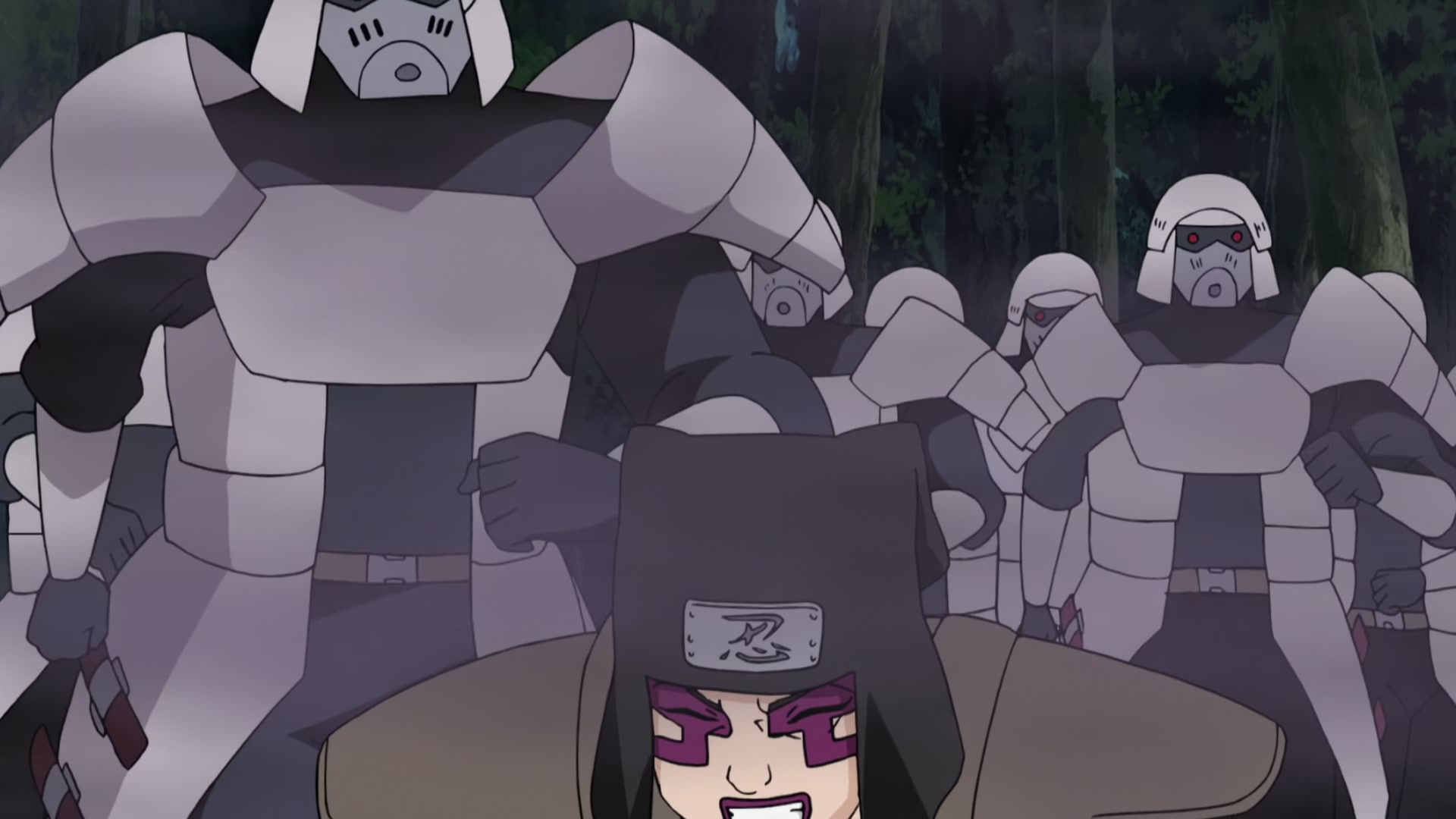 Naruto: Shippuden Ep 272: Mifune vs. Hanzo @ 00:05:02