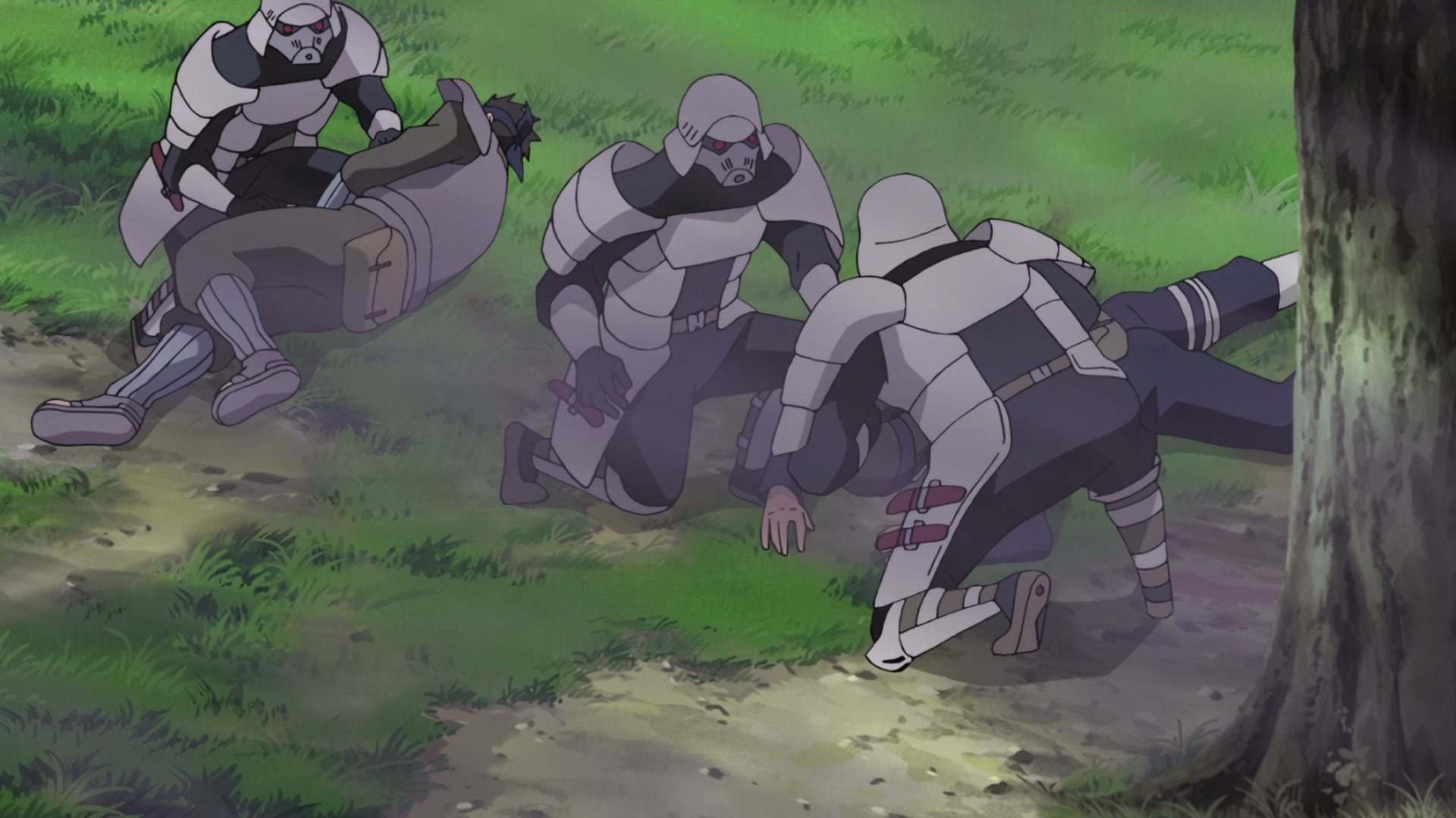 Naruto: Shippuden Ep 272: Mifune vs. Hanzo @ 00:05:07