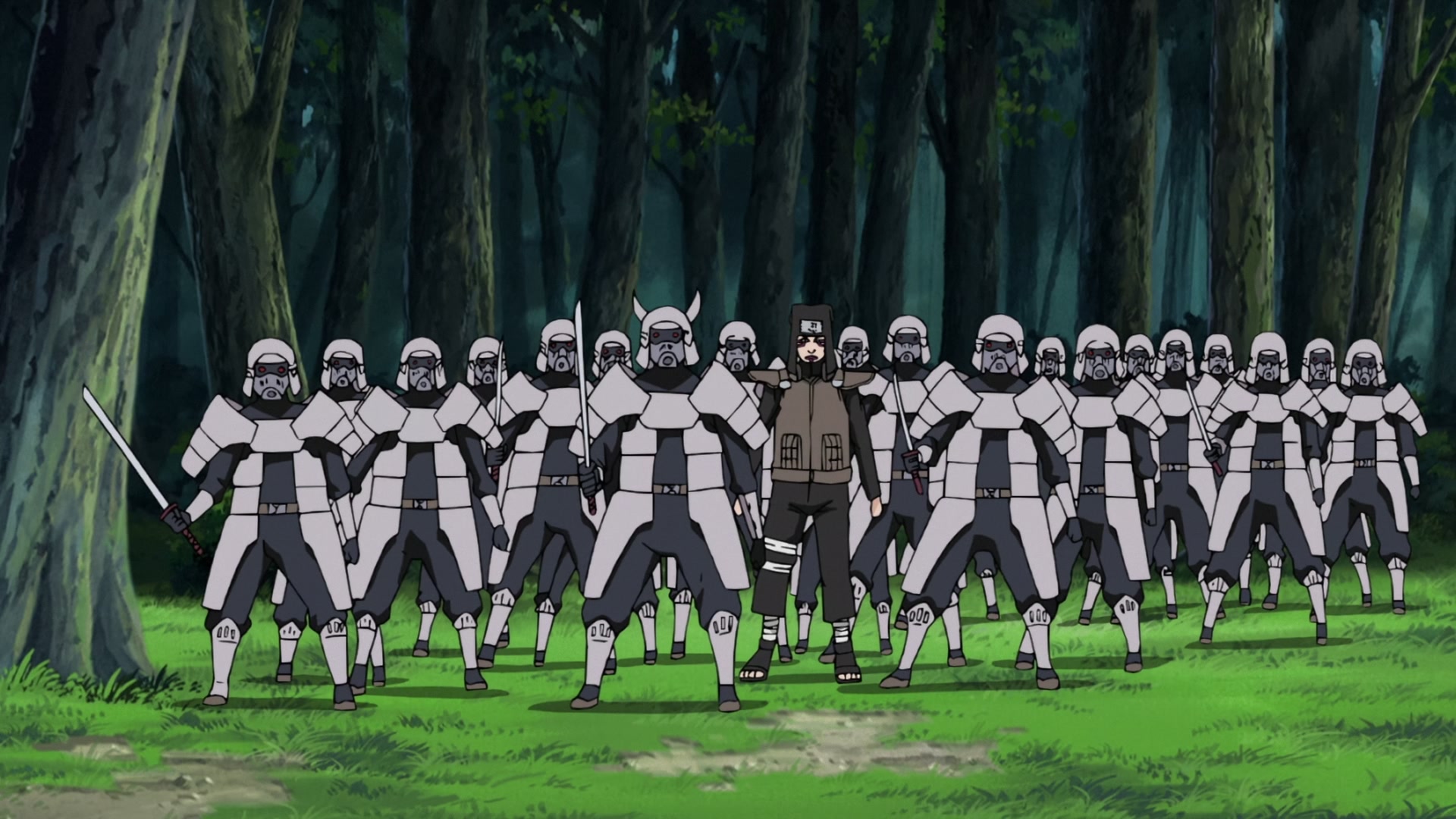 Naruto: Shippuden Ep 272: Mifune vs. Hanzo @ 00:07:05