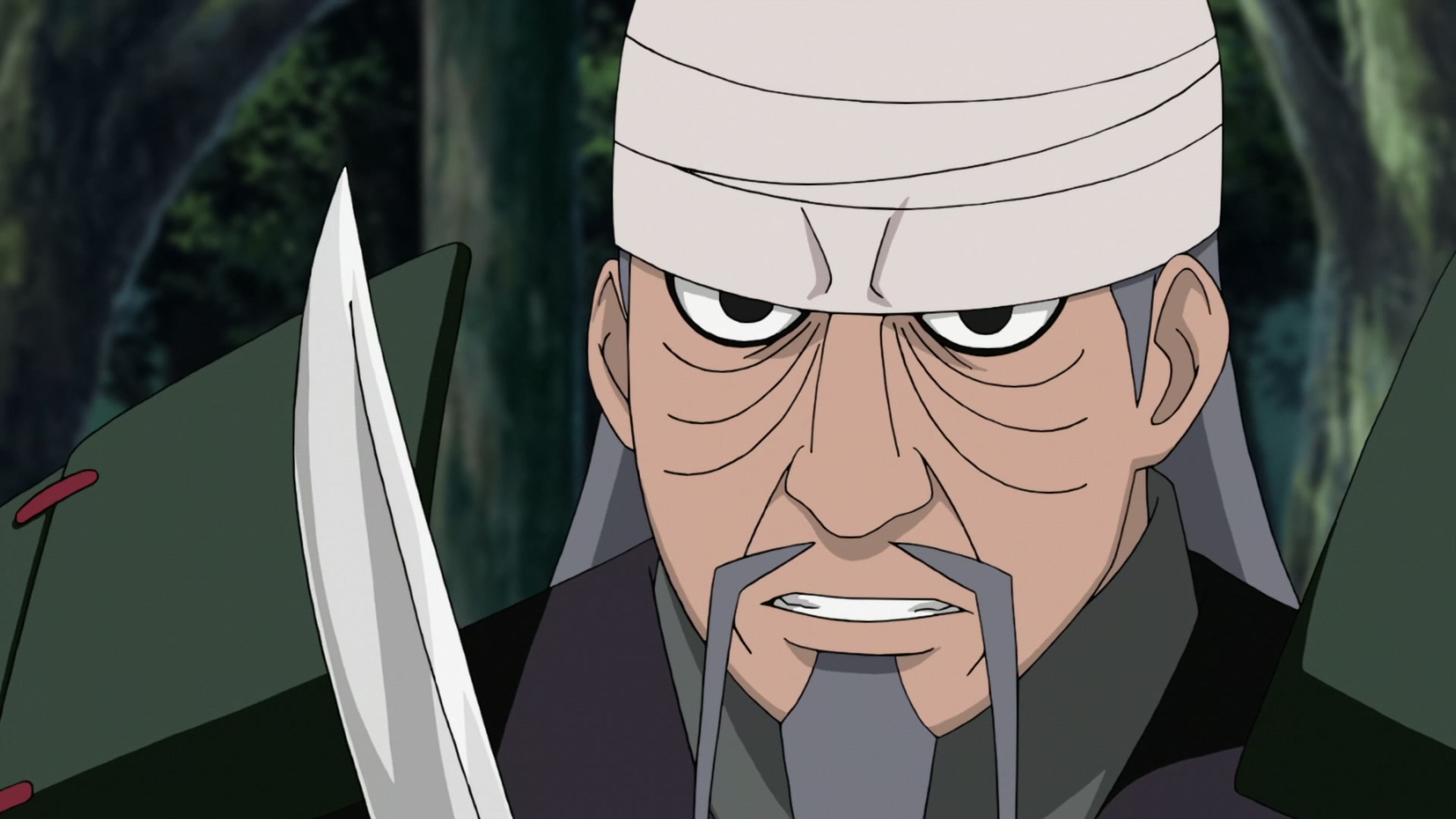 Naruto: Shippuden Ep 272: Mifune vs. Hanzo @ 00:07:14