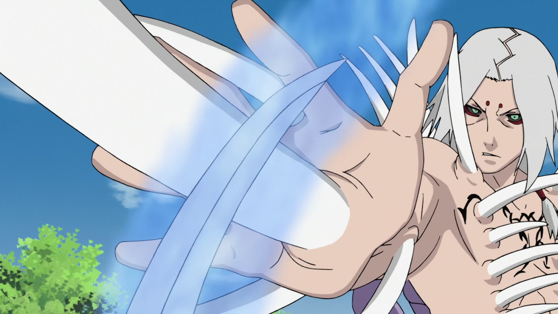 Naruto: Shippuden Ep 272: Mifune vs. Hanzo @ 00:07:38