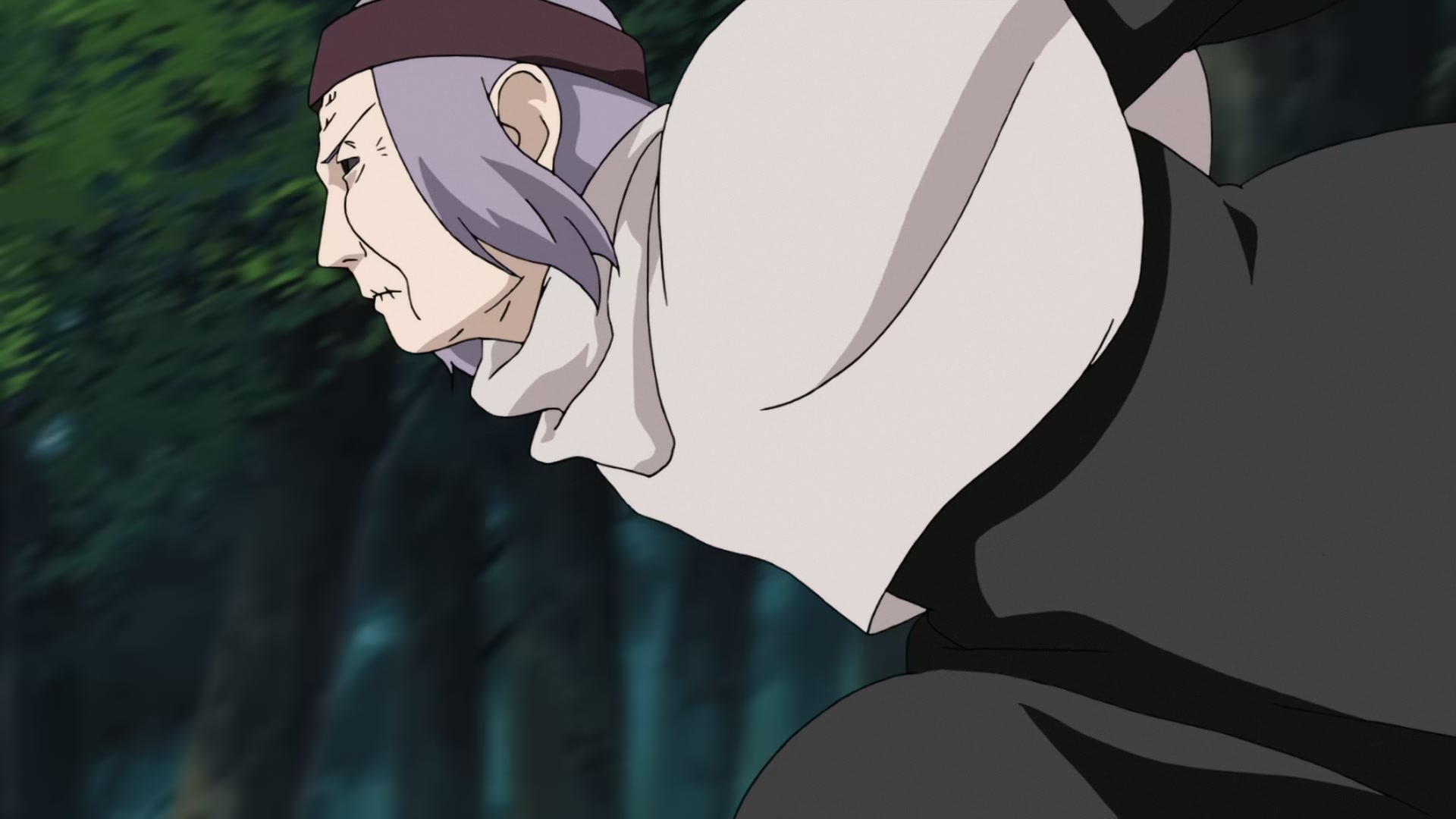 Naruto: Shippuden Ep 272: Mifune vs. Hanzo @ 00:08:39