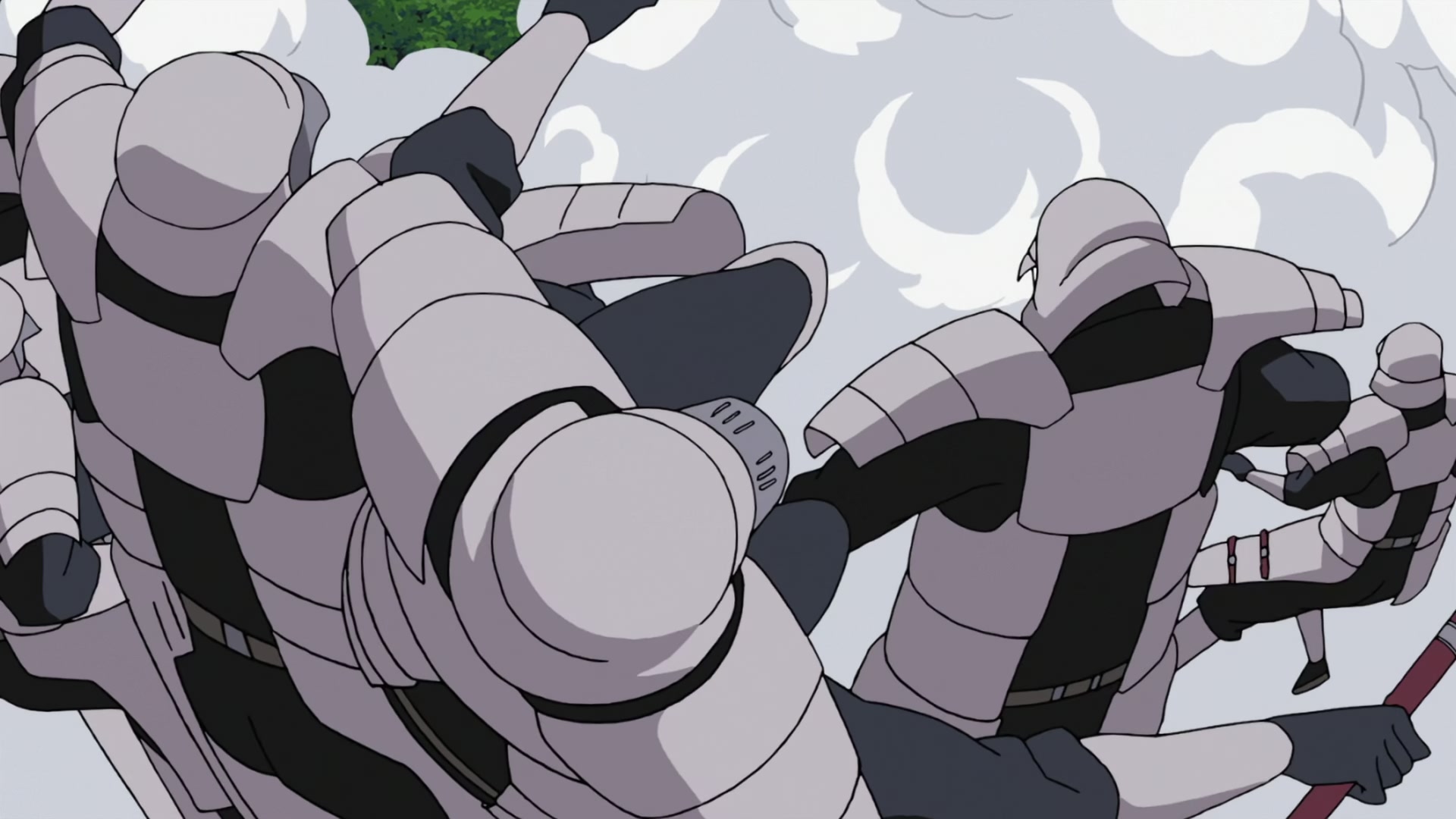Naruto: Shippuden Ep 272: Mifune vs. Hanzo @ 00:08:54