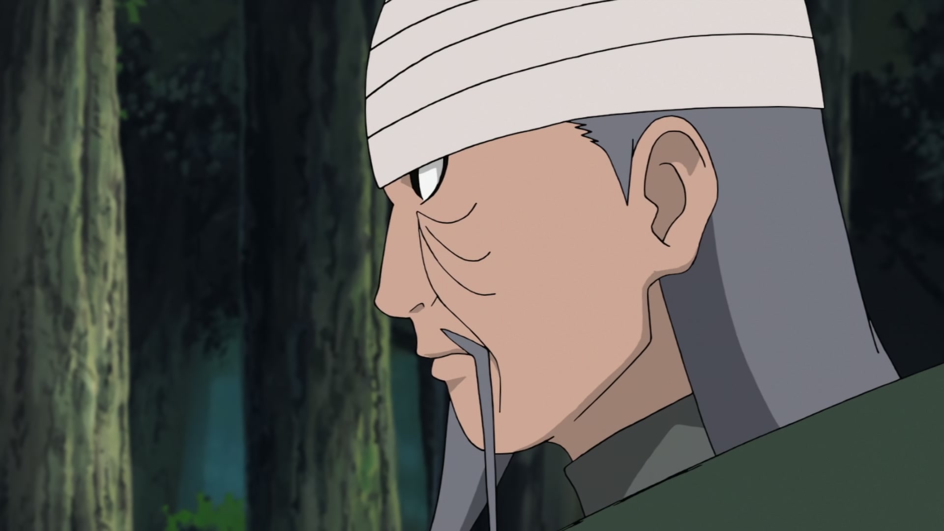 Naruto: Shippuden Ep 272: Mifune vs. Hanzo @ 00:09:41