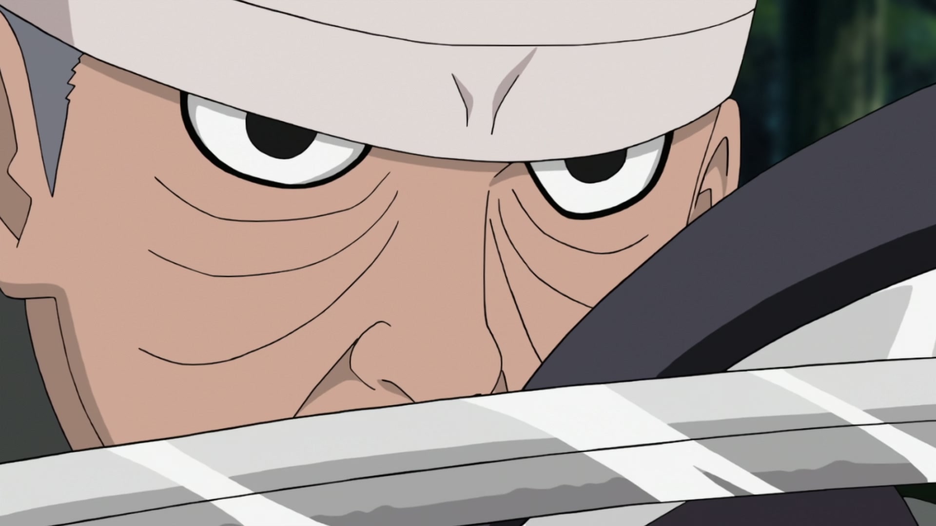 Naruto: Shippuden Ep 272: Mifune vs. Hanzo @ 00:11:06
