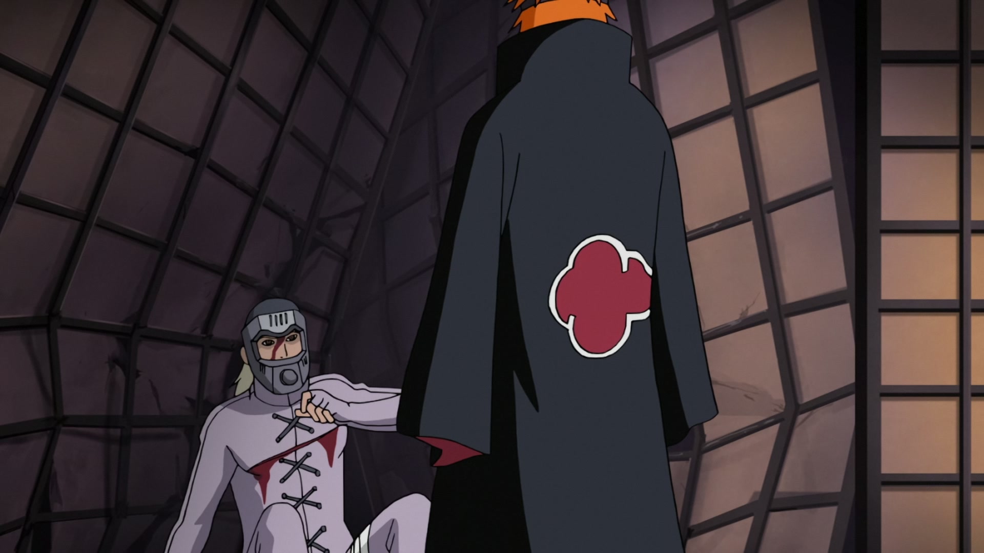 Naruto: Shippuden Ep 272: Mifune vs. Hanzo @ 00:11:48