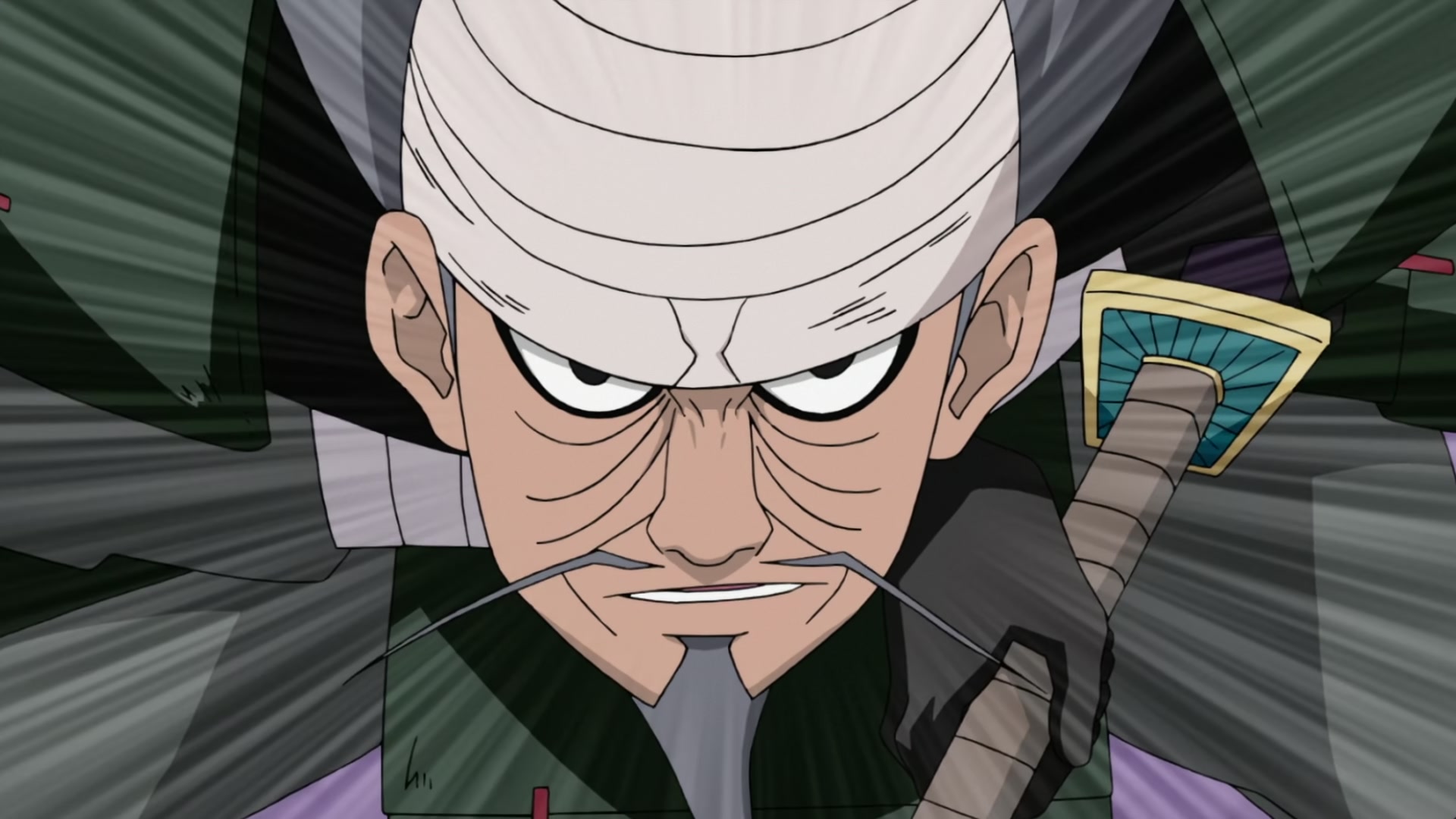 Naruto: Shippuden Ep 272: Mifune vs. Hanzo @ 00:12:31