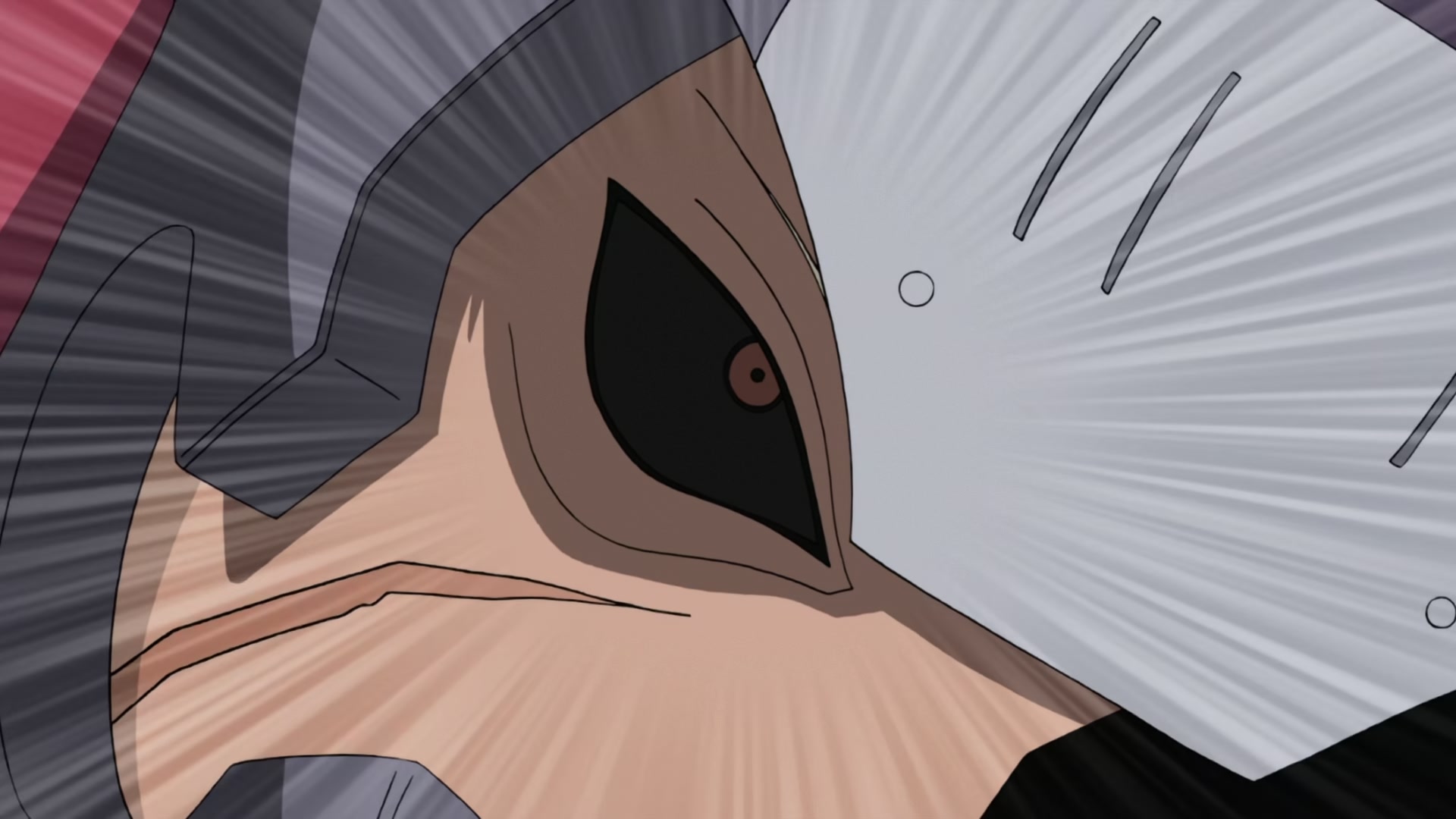 Naruto: Shippuden Ep 272: Mifune vs. Hanzo @ 00:12:36