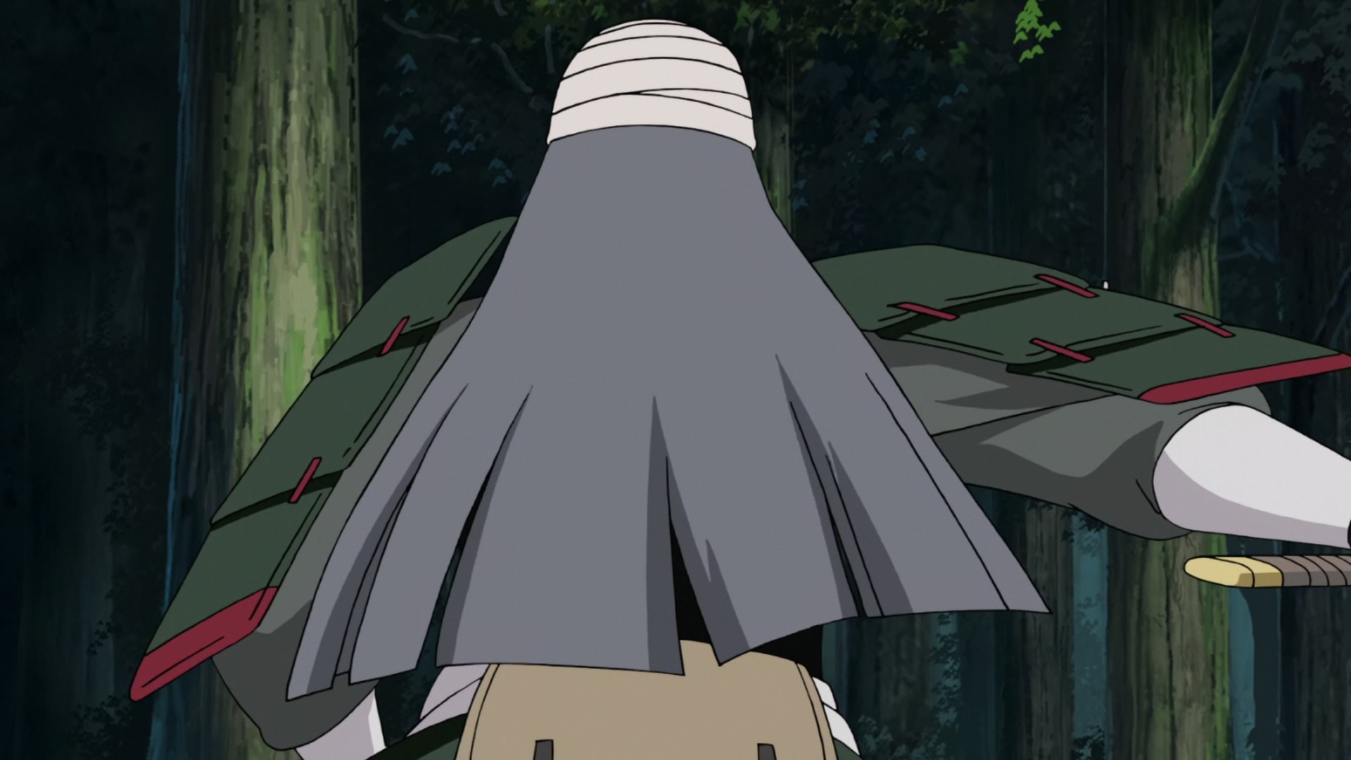 Naruto: Shippuden Ep 272: Mifune vs. Hanzo @ 00:13:28