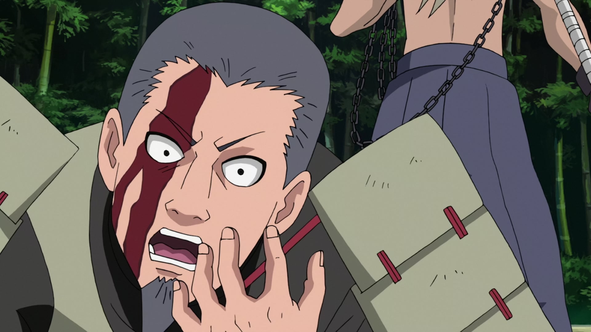 Naruto: Shippuden Ep 272: Mifune vs. Hanzo @ 00:13:56
