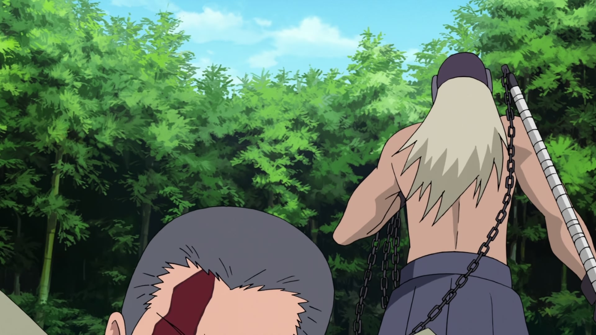 Naruto: Shippuden Ep 272: Mifune vs. Hanzo @ 00:14:01