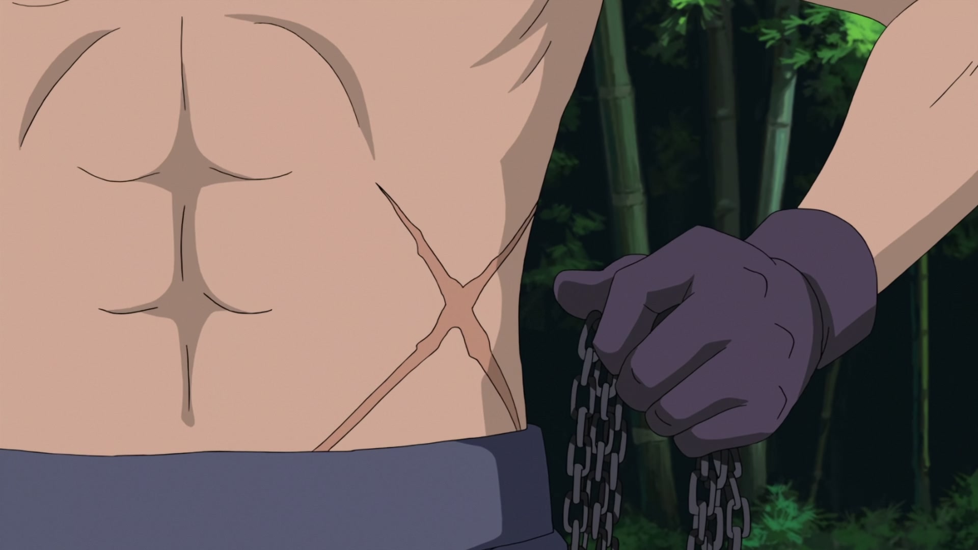 Naruto: Shippuden Ep 272: Mifune vs. Hanzo @ 00:14:34