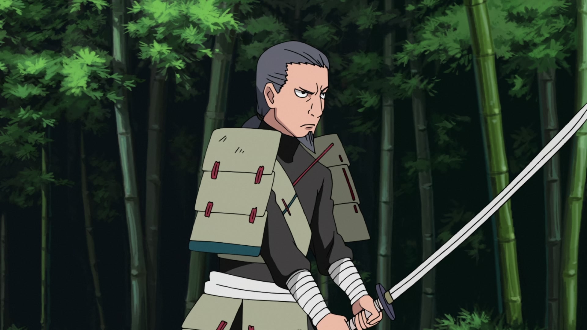 Naruto: Shippuden Ep 272: Mifune vs. Hanzo @ 00:16:27