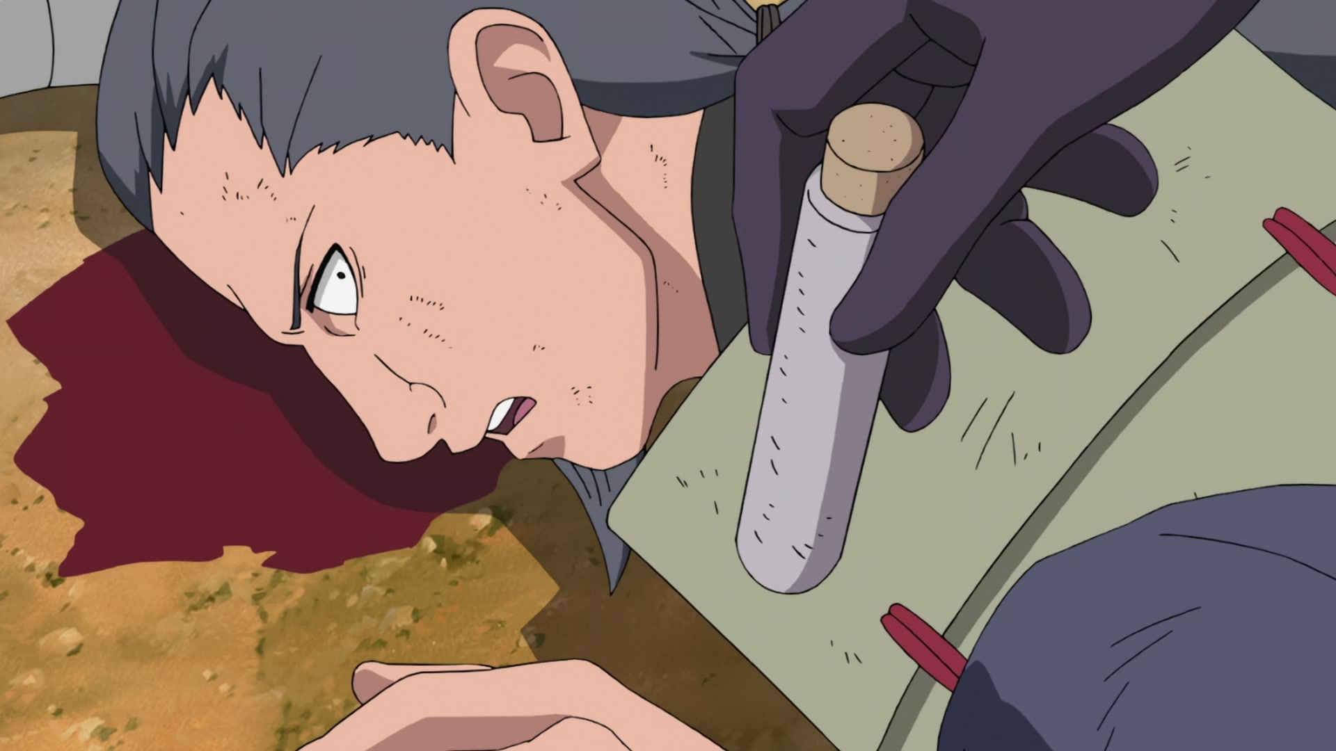 Naruto: Shippuden Ep 272: Mifune vs. Hanzo @ 00:17:05