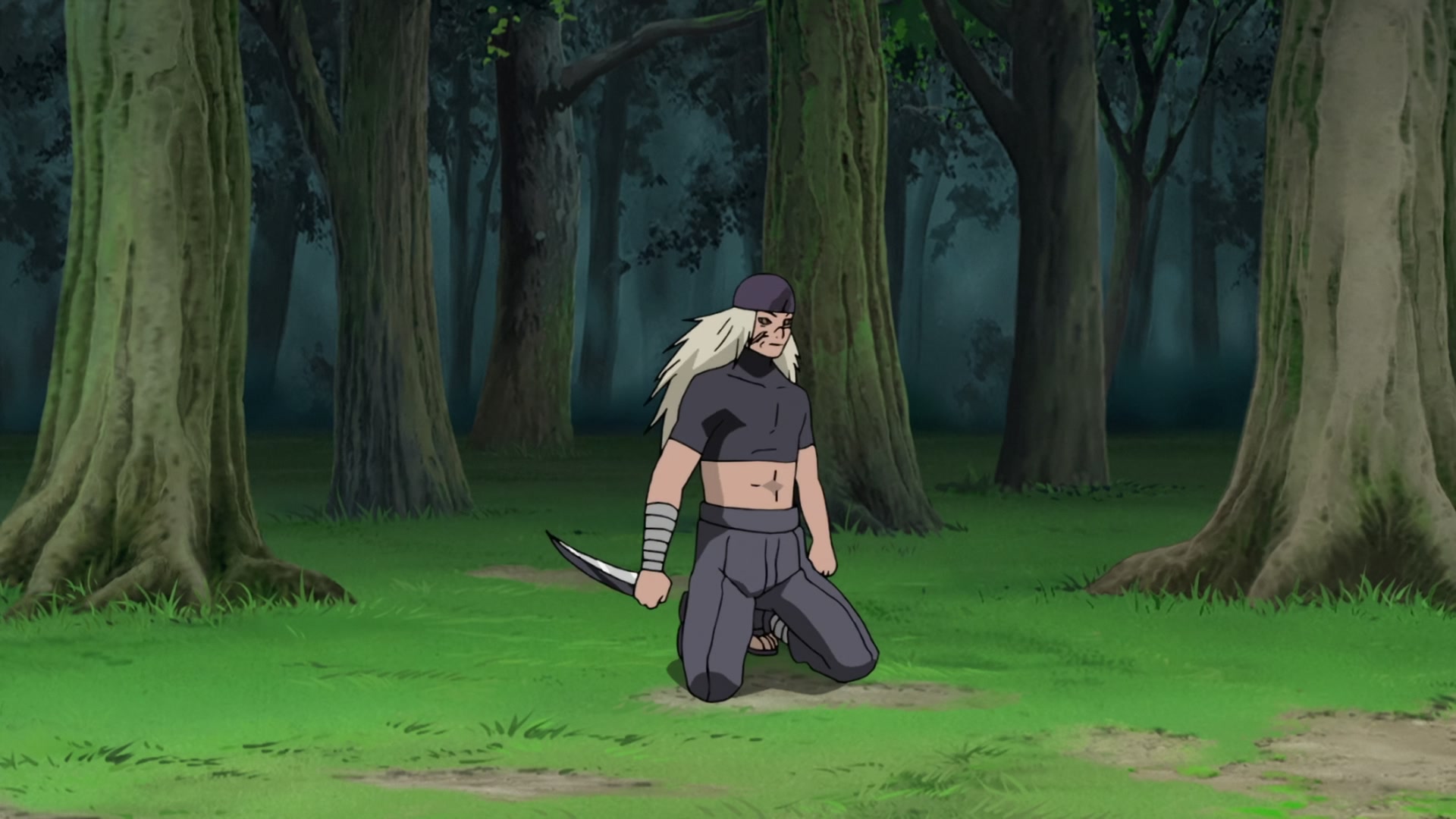 Naruto: Shippuden Ep 272: Mifune vs. Hanzo @ 00:19:03