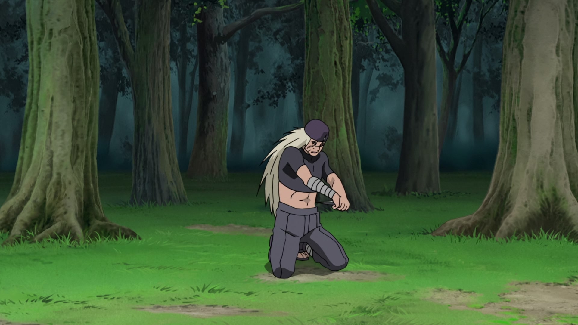 Naruto: Shippuden Ep 272: Mifune vs. Hanzo @ 00:19:08