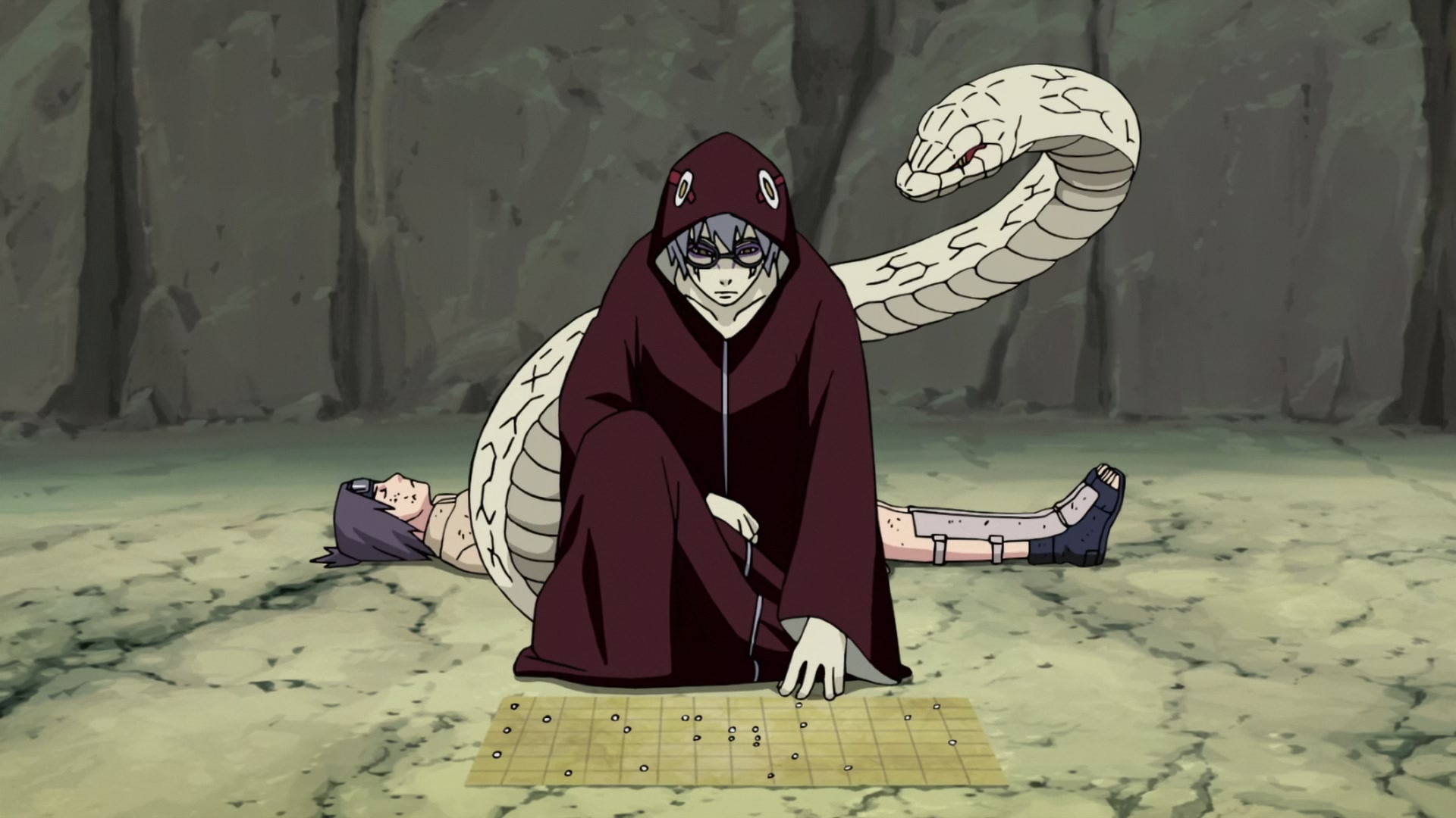 Naruto: Shippuden Ep 272: Mifune vs. Hanzo @ 00:19:31