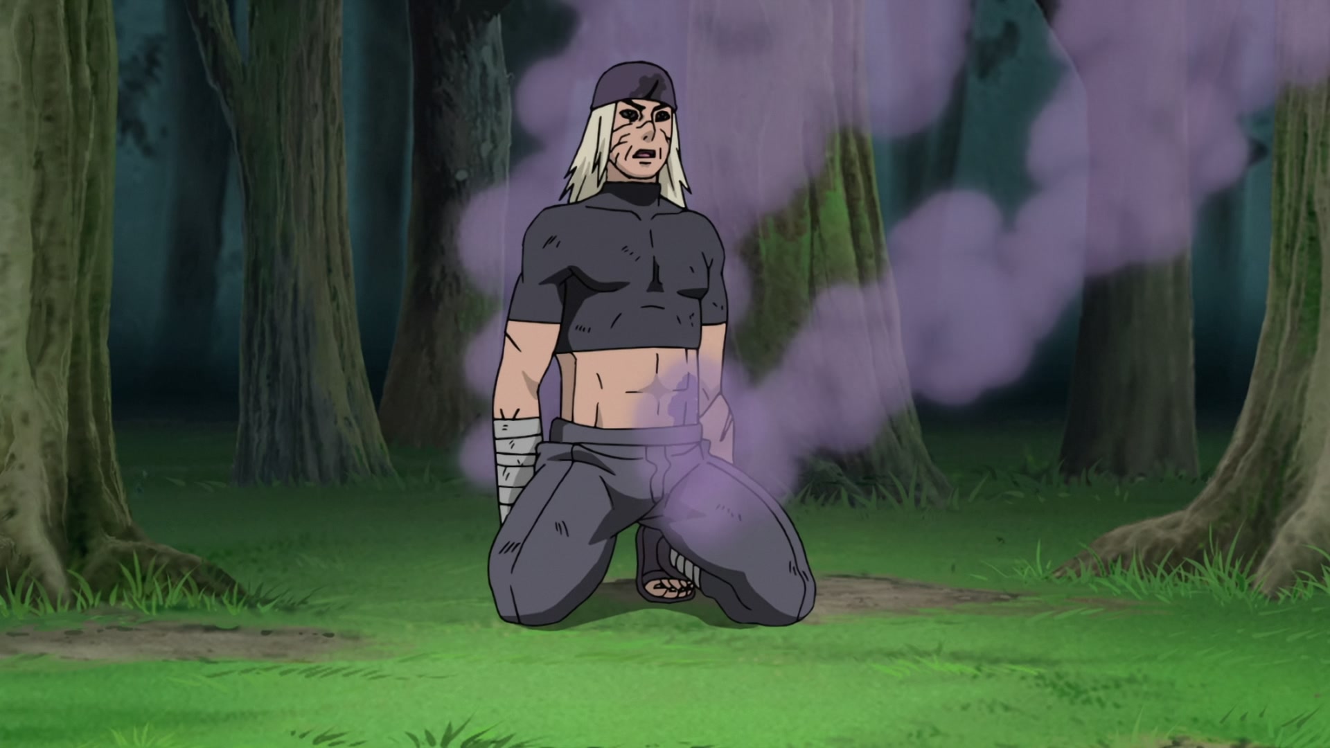 Naruto: Shippuden Ep 272: Mifune vs. Hanzo @ 00:19:46