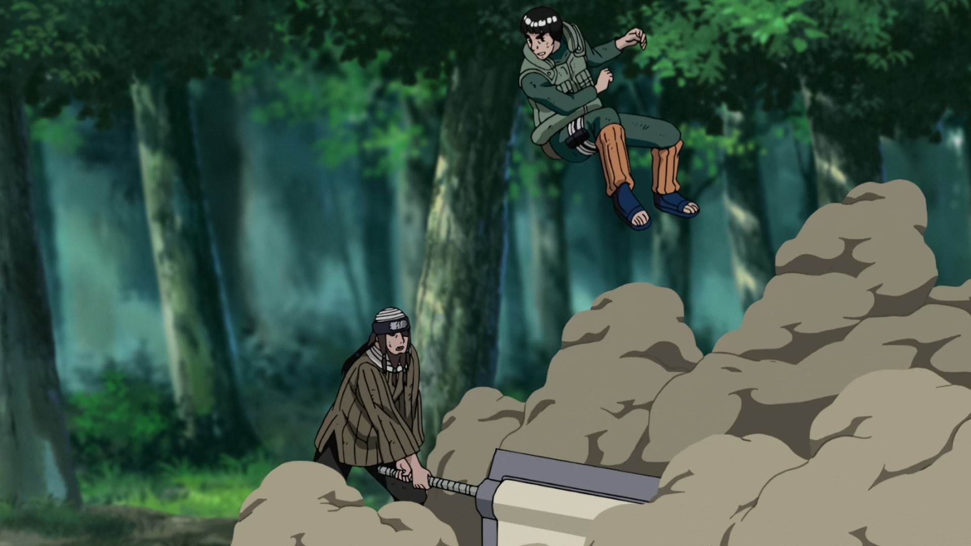 Naruto: Shippuden Ep 288: Danger: Jinpachi and Kushimaru! @ 00:08:53