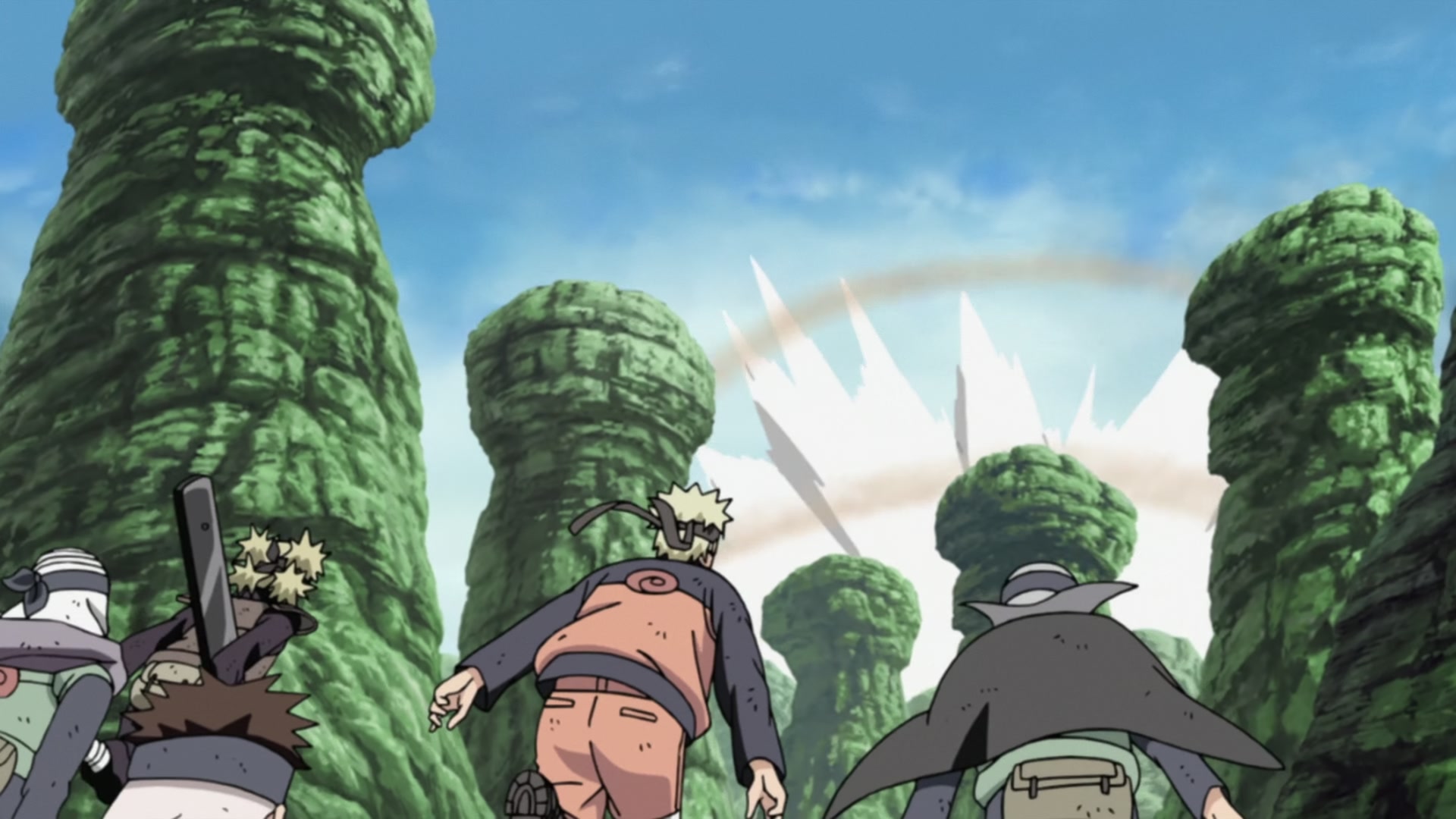 Naruto: Shippuden Ep 302: Terror: The Steam Imp @ 00:08:58