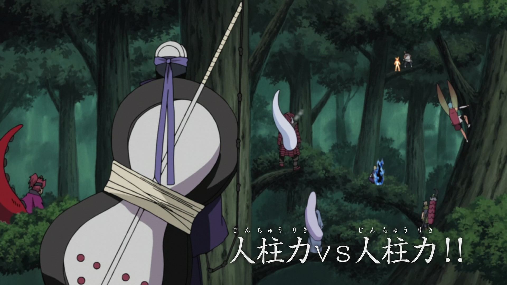 Naruto: Shippuden Ep 325: Jinchuriki vs. Jinchuriki! @ 00:07:19