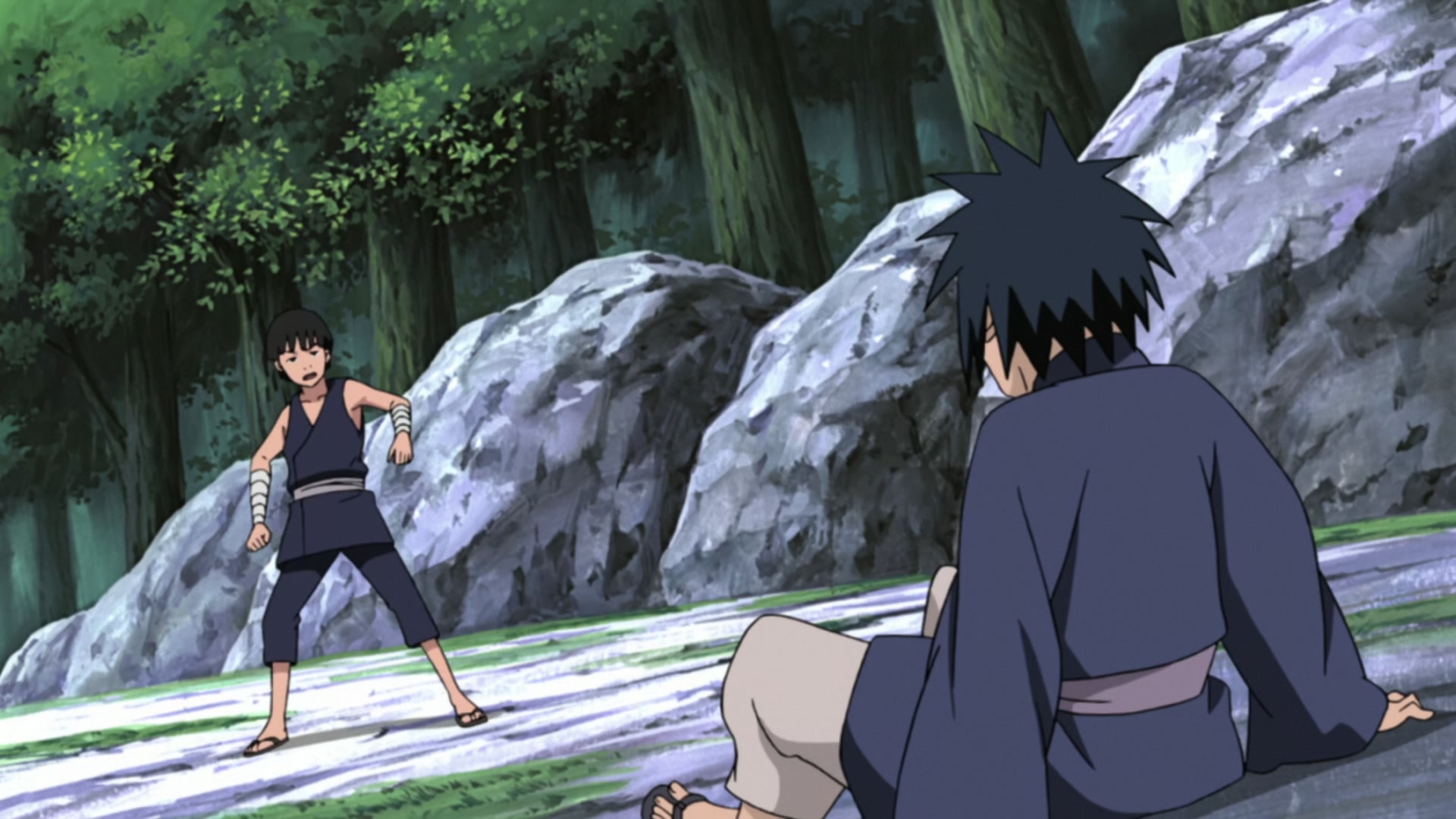 Naruto: Shippuden Ep 367: Hashirama and Madara @ 00:13:33