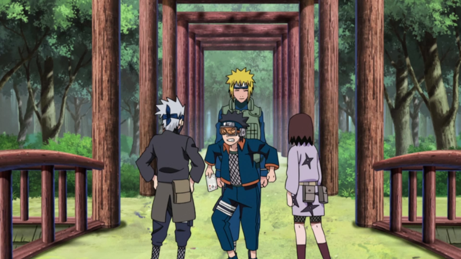 Naruto: Shippuden Ep 386: I'm Always Watching @ 00:03:23
