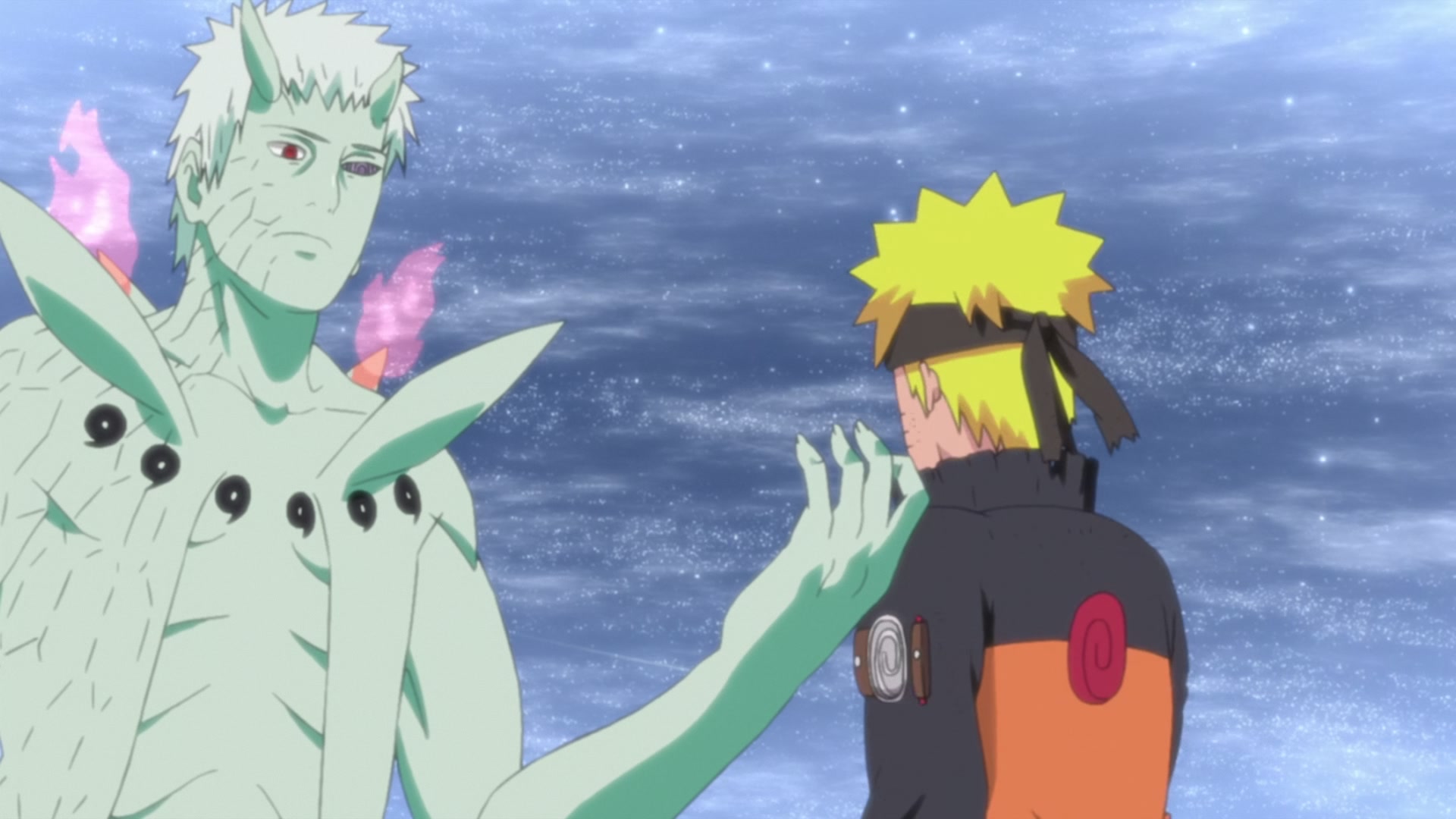 Naruto: Shippuden Ep 386: I'm Always Watching @ 00:19:40