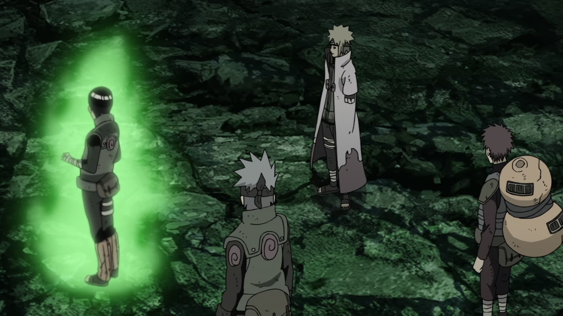 Naruto: Shippuden Ep 420: The Eight Inner Gates Formation @ 00:05:54