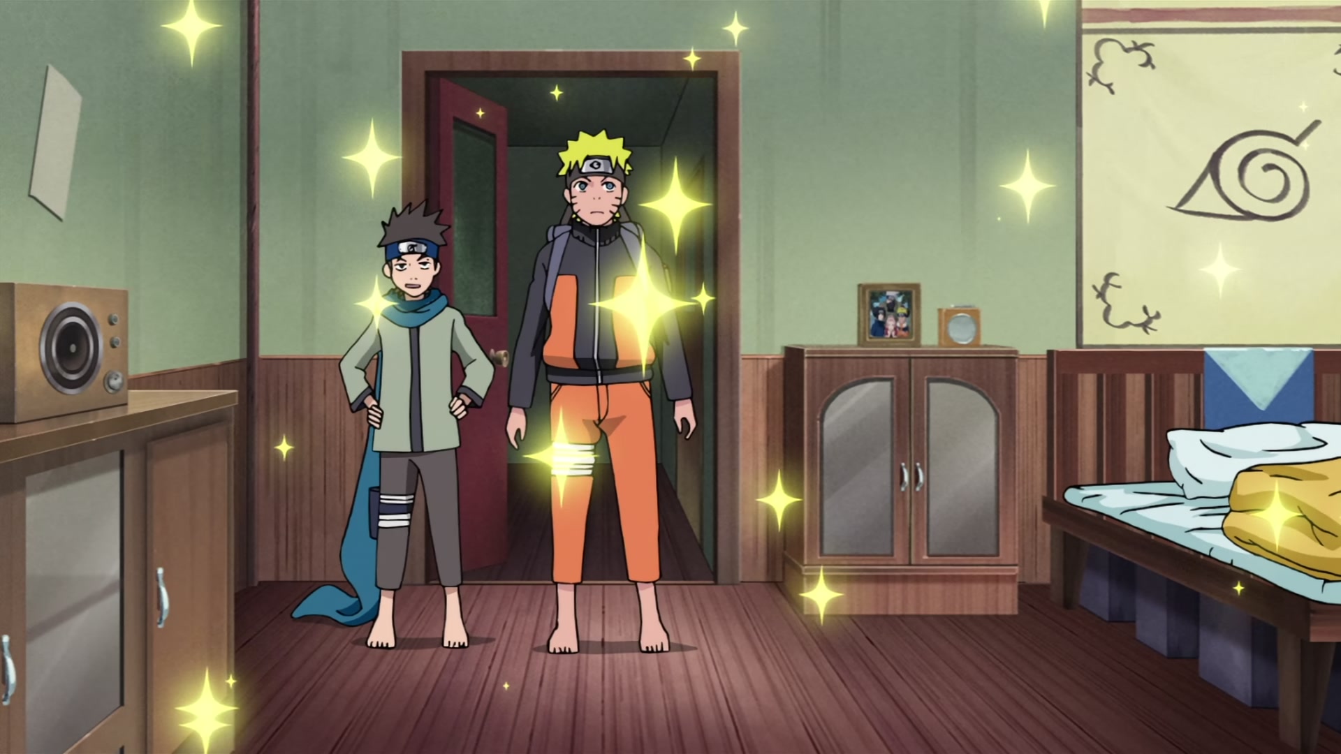 Naruto: Shippuden Ep 422: The Ones Who Will Inherit @ 00:03:42