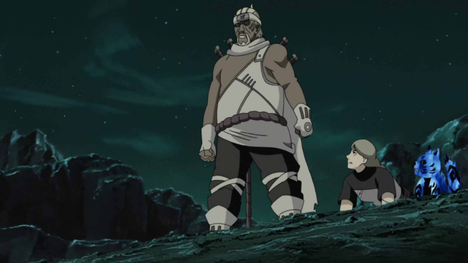 Naruto: Shippuden Ep 429: Killer Bee Rappuden: Part 1 @ 00:02:35