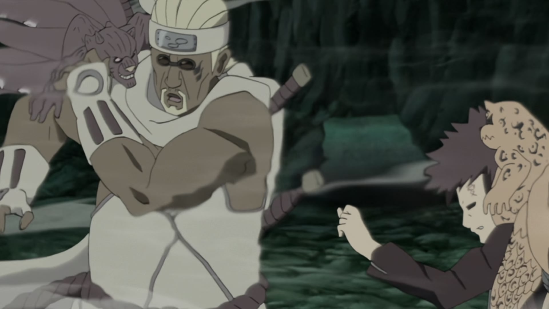 Naruto: Shippuden Ep 429: Killer Bee Rappuden: Part 1 @ 00:08:01
