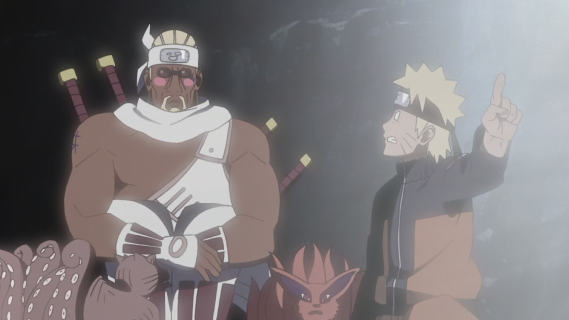 Naruto: Shippuden Ep 429: Killer Bee Rappuden: Part 1 @ 00:09:07