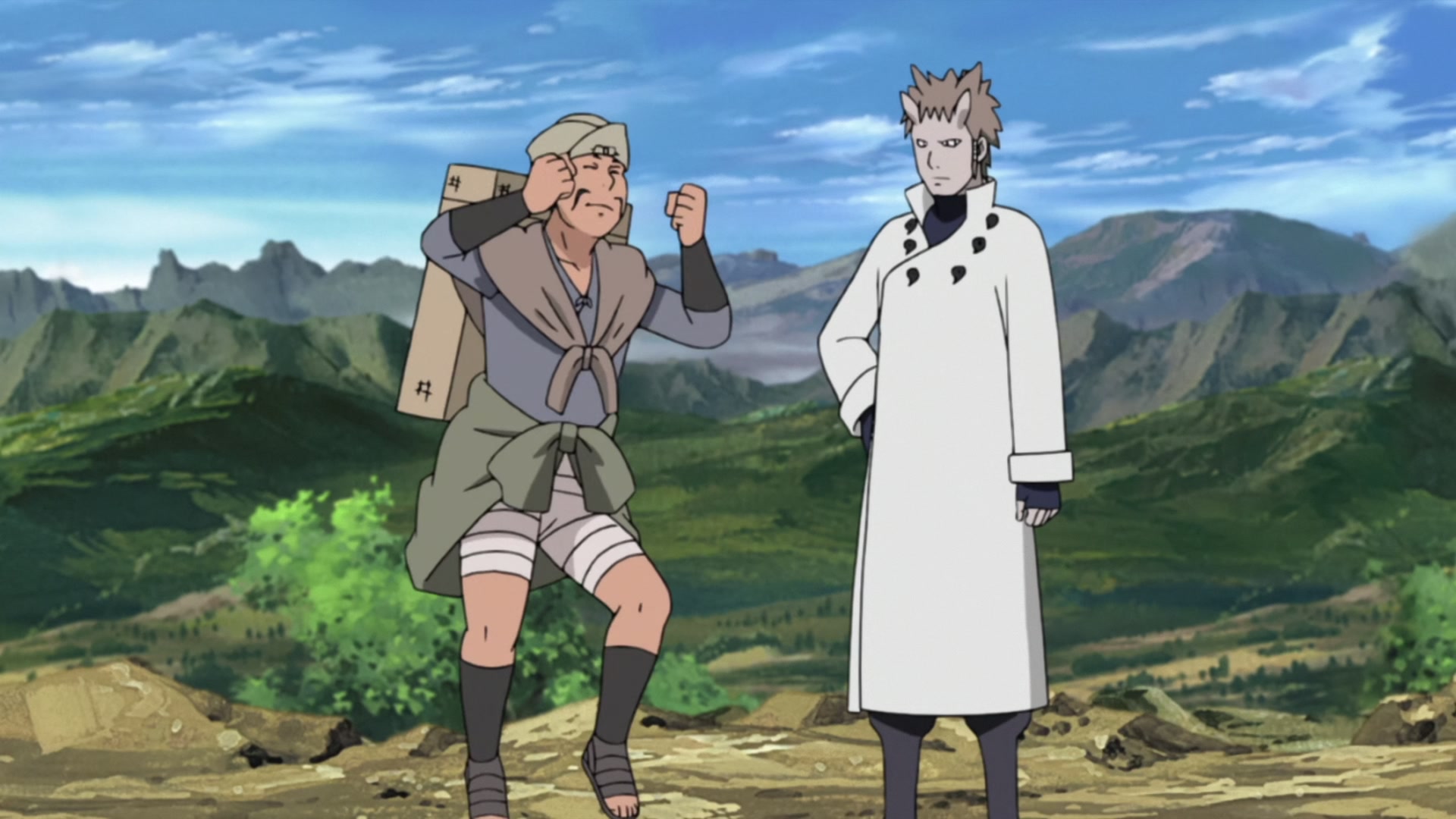 Naruto: Shippuden Ep 461: Hagoromo and Hamura @ 00:10:23