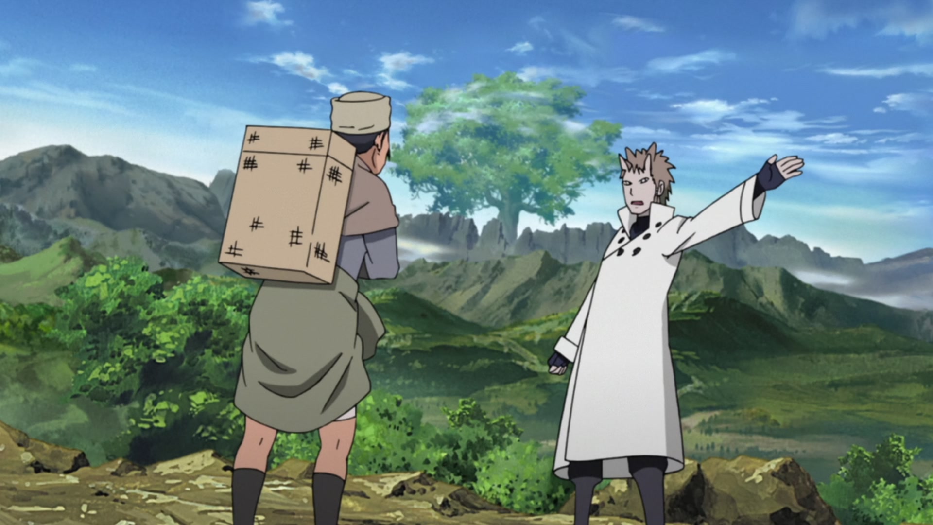 Naruto: Shippuden Ep 461: Hagoromo and Hamura @ 00:11:24