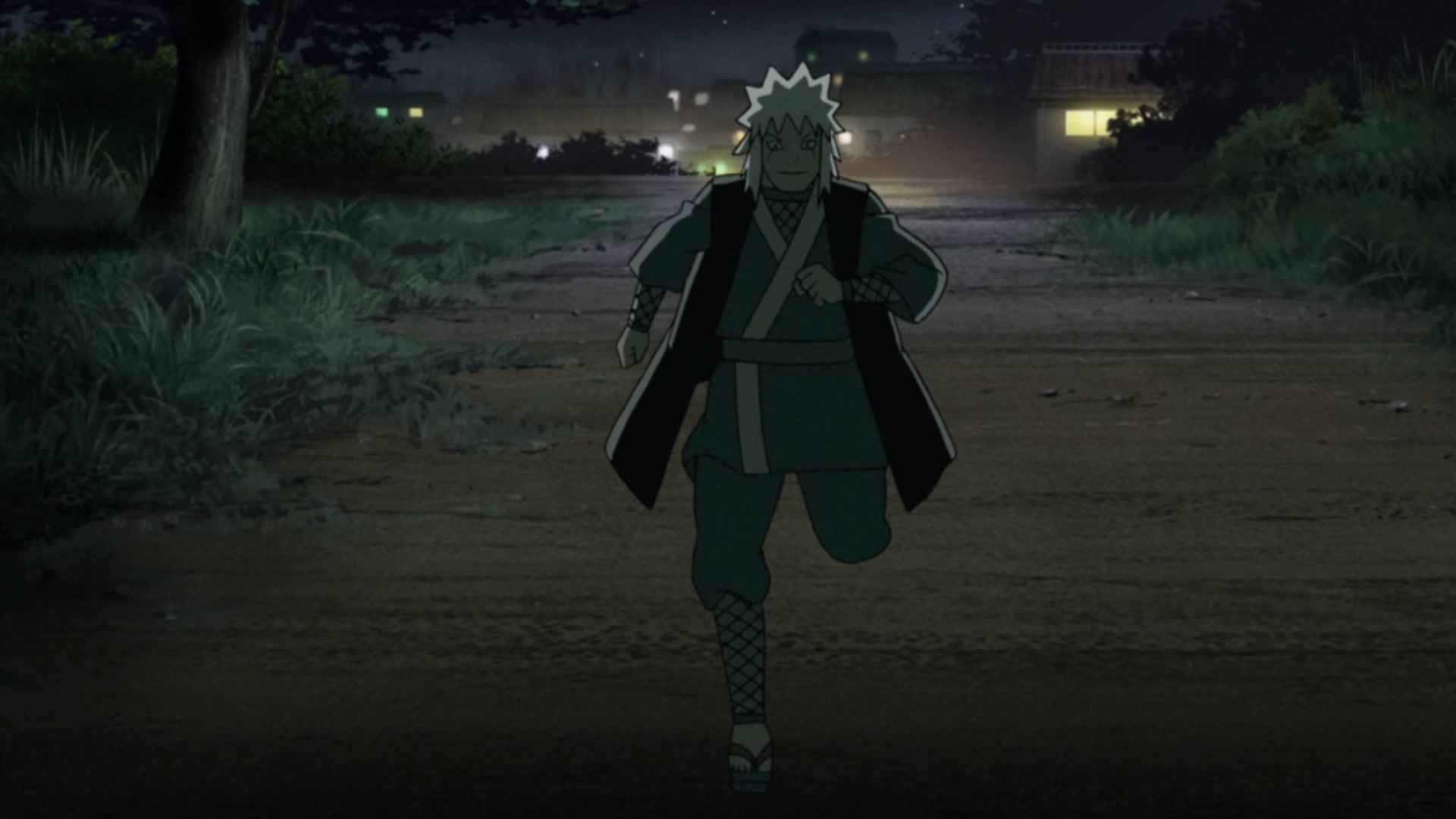 Naruto: Shippuden Ep 483: Jiraiya and Kakashi @ 00:05:40