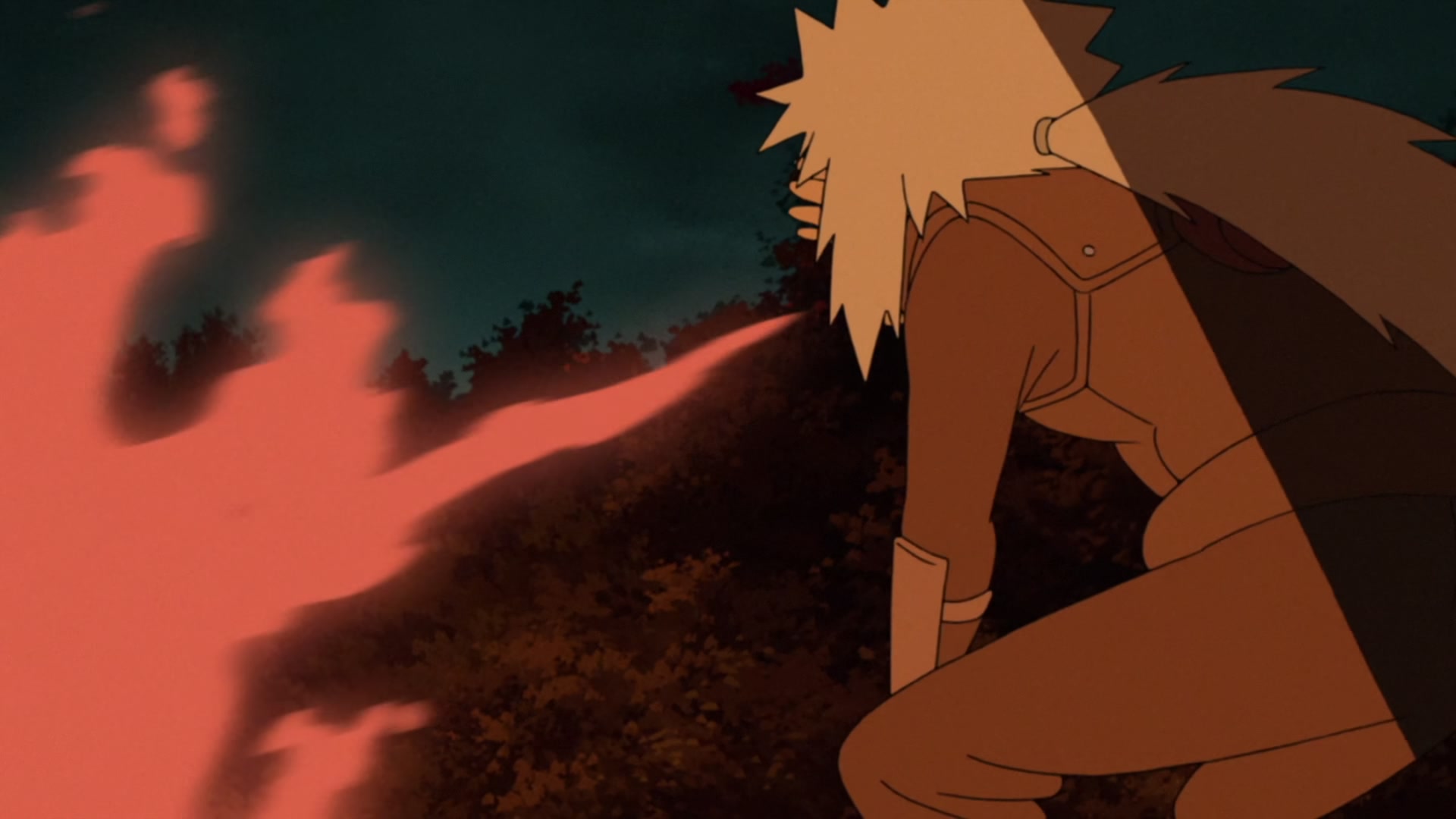 Naruto: Shippuden Ep 483: Jiraiya and Kakashi @ 00:10:04